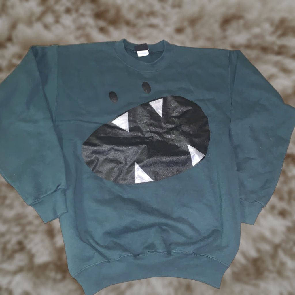 Vintage Fully Laced Rah S M Green Monster Crew Neck Sweatshi T-Shirts, Hoodie, Sweatshirt