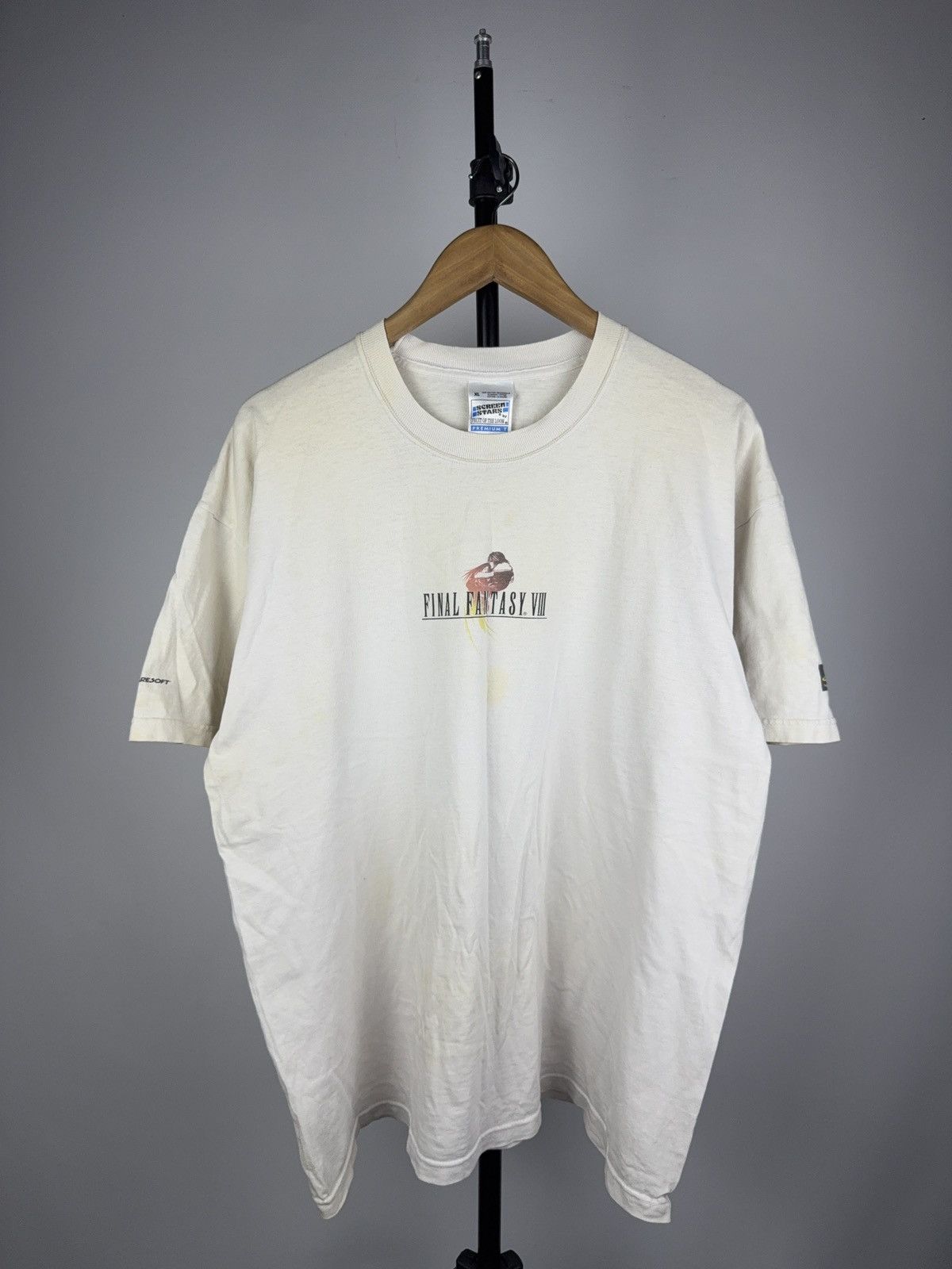 Vintage 90s Final Fantasy Viii Ff8 T Shirt White Size Xl Hoodie, Sweatshirt | PodTeesHub.com