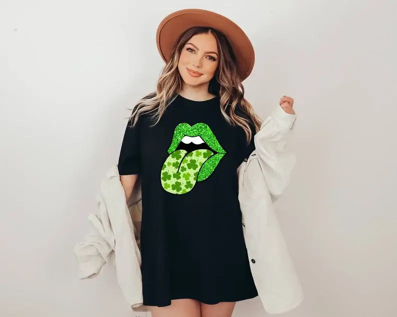 St. Patrick's Day T-Shirt, Shamrock Shirt, Irish Shirt Hoodie, Sweatshirt | PodTeesHub.com