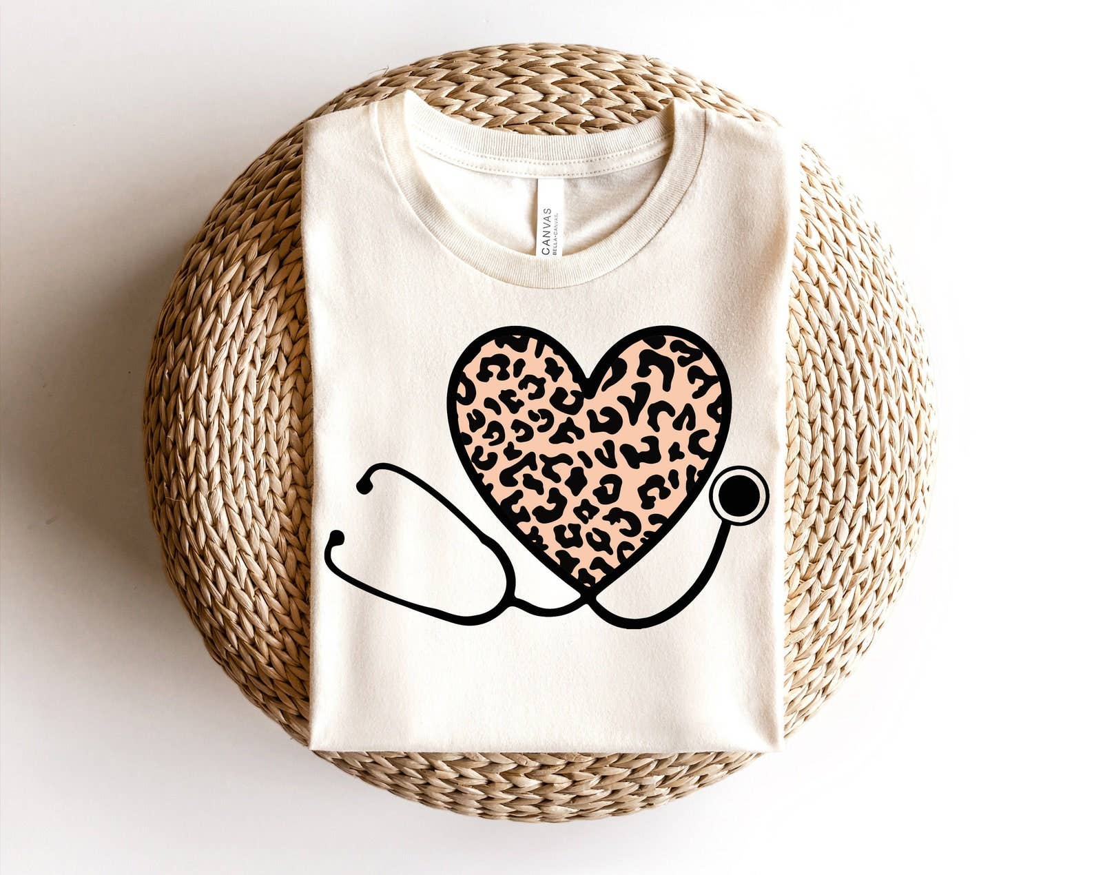 Leopard Stethoscope T-Shirt Hoodie, Sweatshirt | PodTeesHub.com