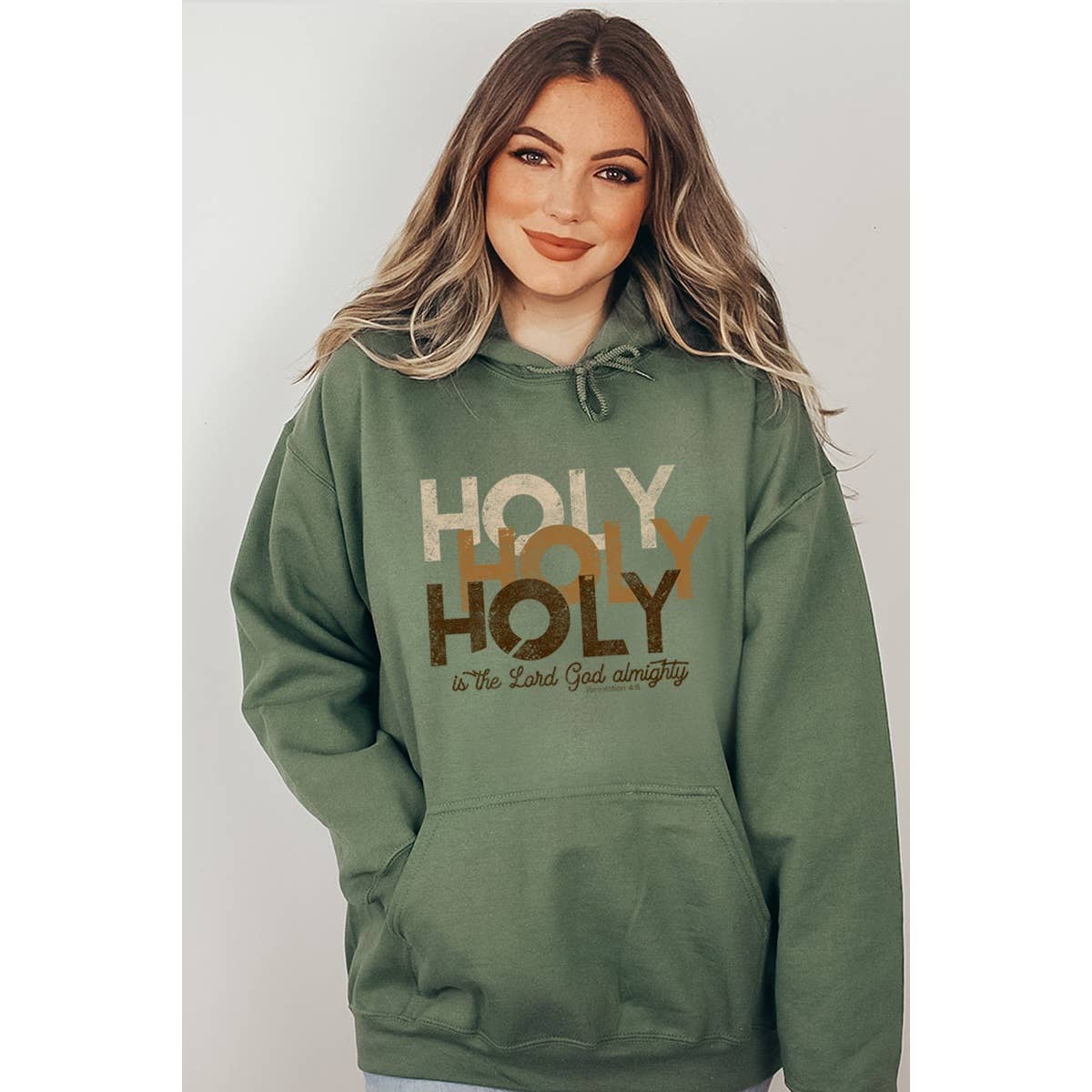 Holy Holy Holy Christmas  Graphic  Hoodie T-Shirts, Sweatshirt | PodTeesHub.com