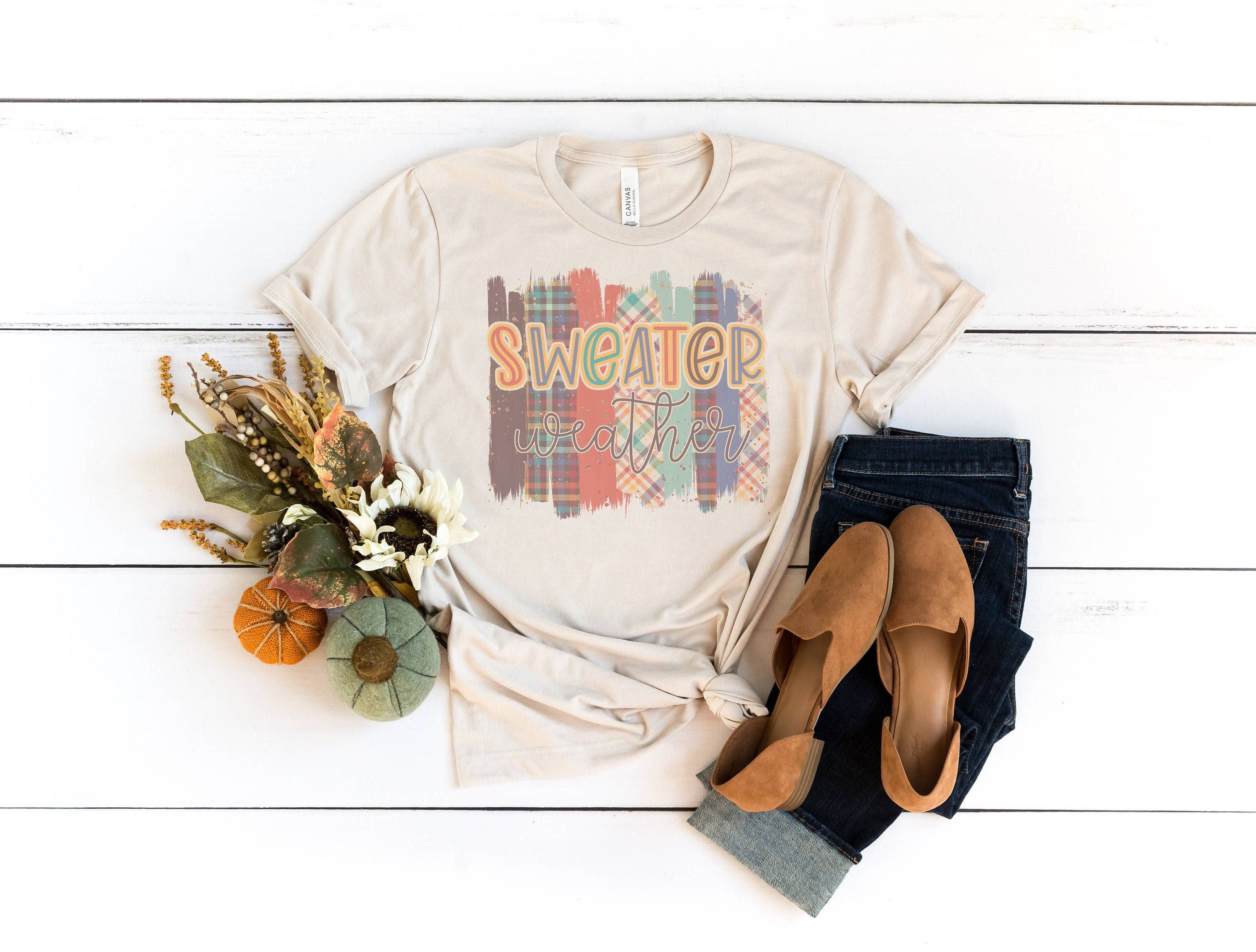 Sweater Weather Brush T-Shirts, Hoodie, Sweatshirt | PodTeesHub.com