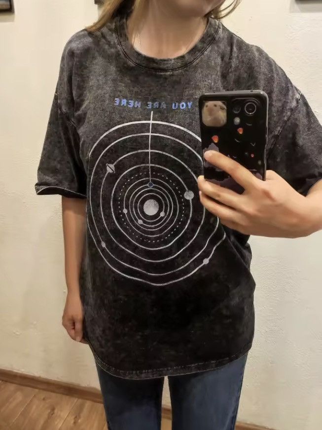 Japanese Brand Washed Out Style You R Here T-Shirts, Hoodie, Sweatshirt | PodTeesHub.com