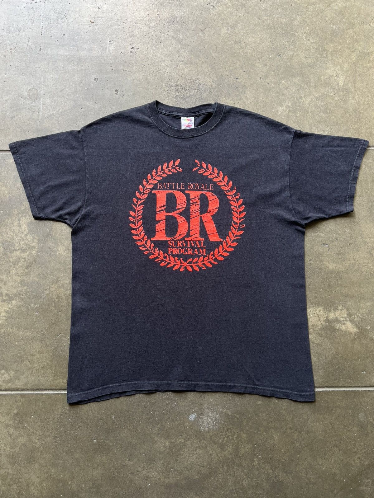Vintage 2000 Battle Royale Survival Program Movie Promo Tee Shirt Hoodie, Sweatshirt | PodTeesHub.com