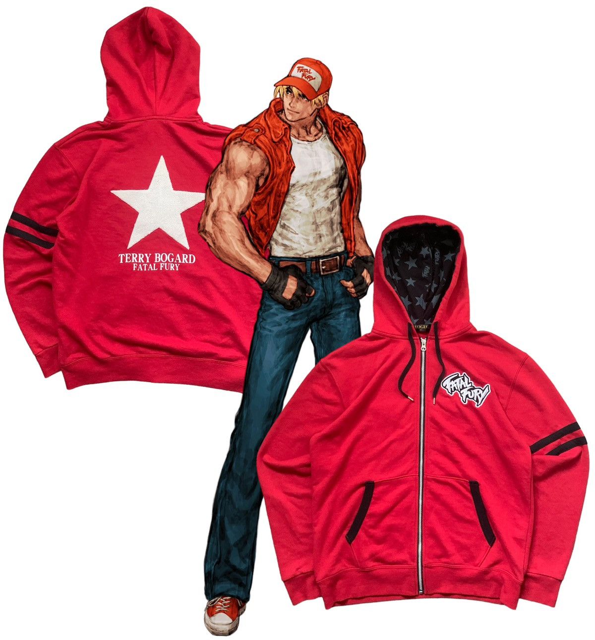 Anime Rare Vintage Terry Bogard Fatal Fury Video Game Tee Hoodie, Sweatshirt | PodTeesHub.com