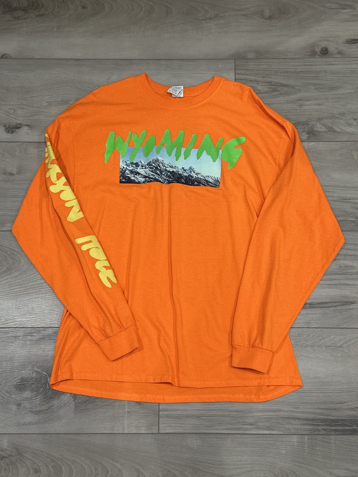 Kanye West Ye Wyoming L S Tee Hoodie, Sweatshirt | PodTeesHub.com