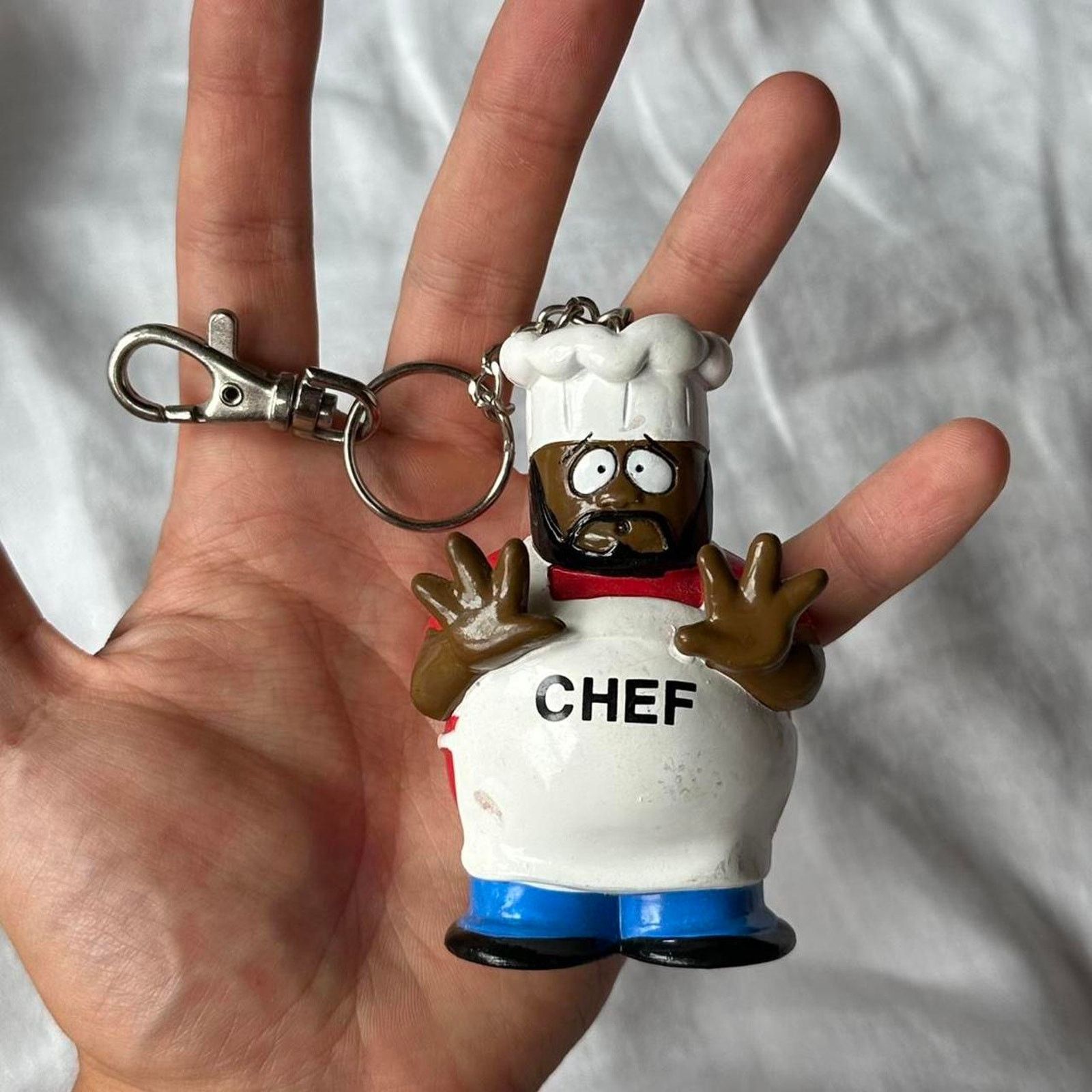 Vintage 90s South Park Tv Show Chef Heavy Keychain Figurine T-Shirts, Hoodie, Sweatshirt