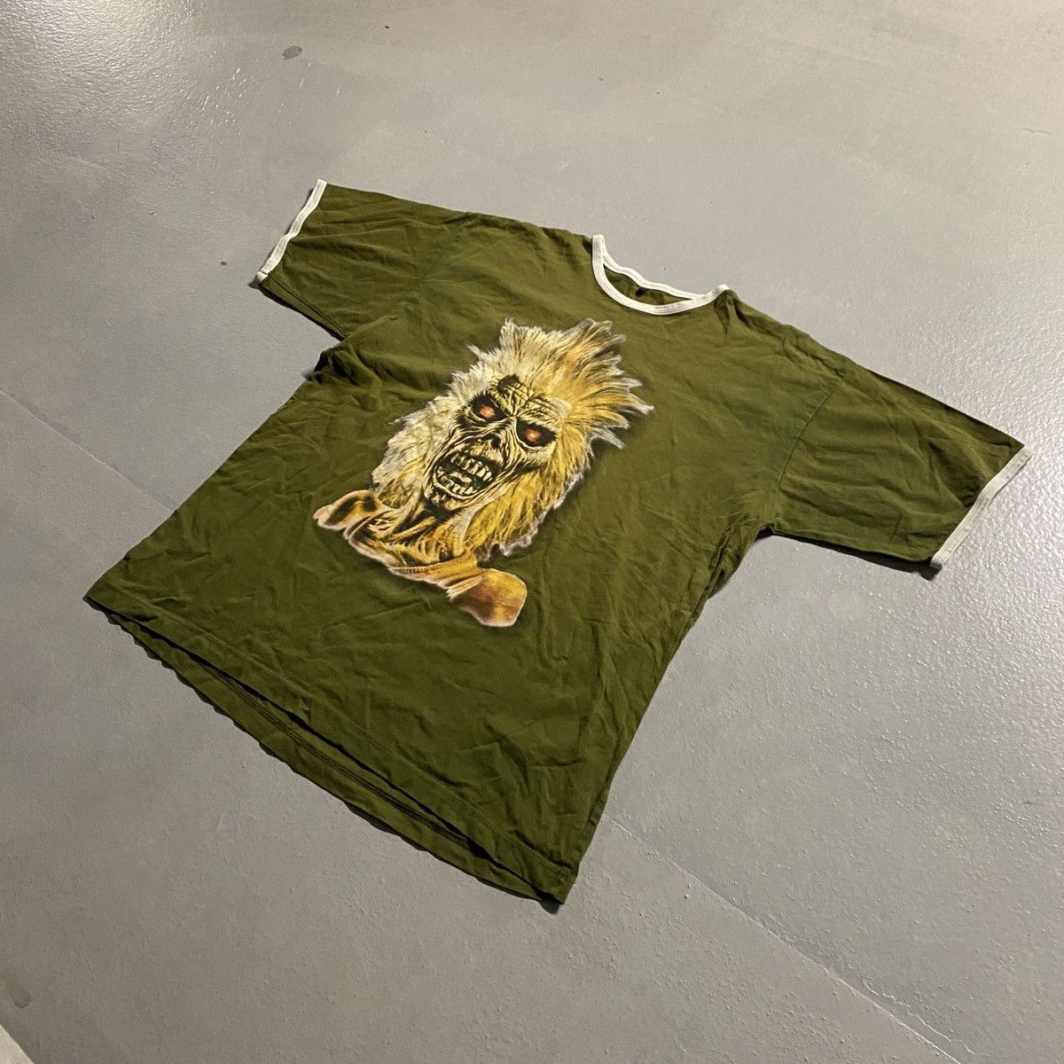 Iron Maiden Vintage Faded Very Rare 90 S Iron Maiden T Shirt Hoodie, Sweatshirt | PodTeesHub.com