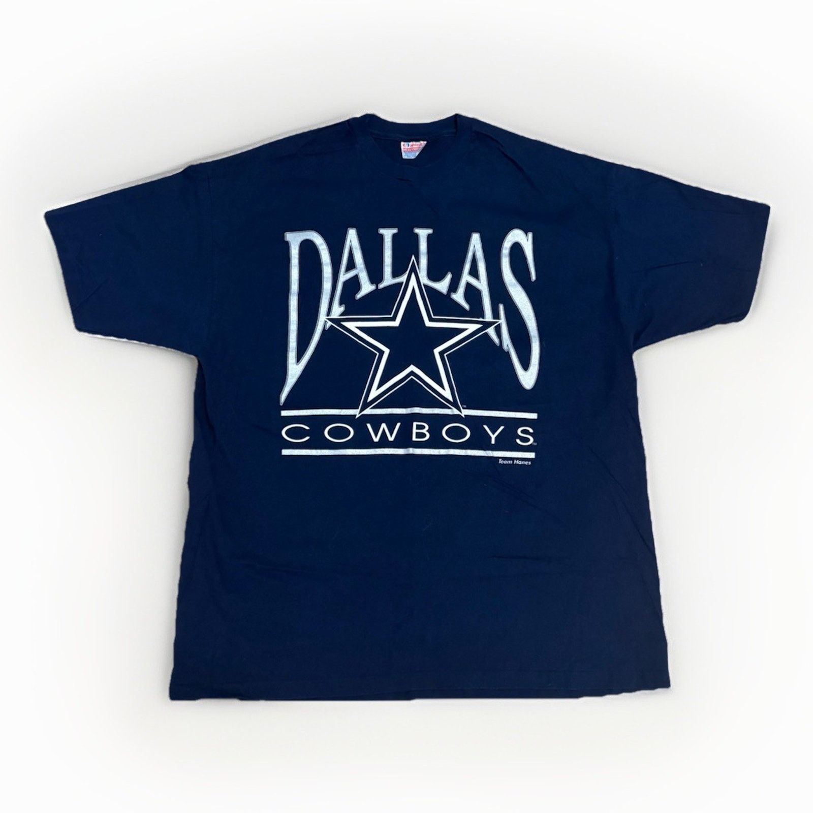 Hanes Vintage 90s Dallas Cowboys T Shirt Size Xxl Big Logo Hanes Hoodie, Sweatshirt | PodTeesHub.com