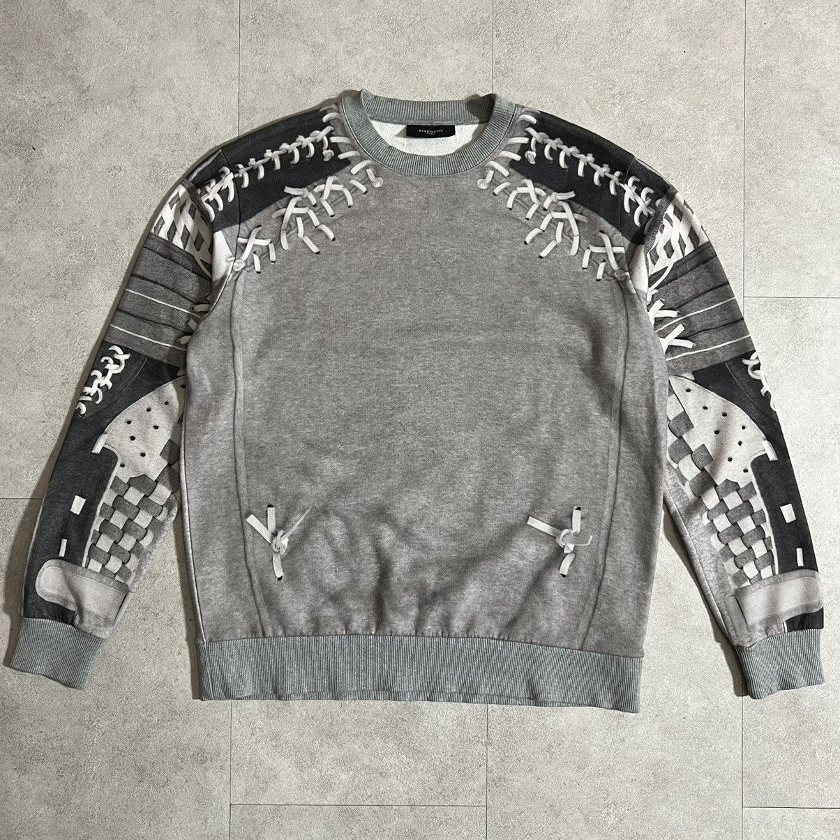 Givenchy F W 2013 Baseball Print Crewneck T-Shirts, Hoodie, Sweatshirt | PodTeesHub.com