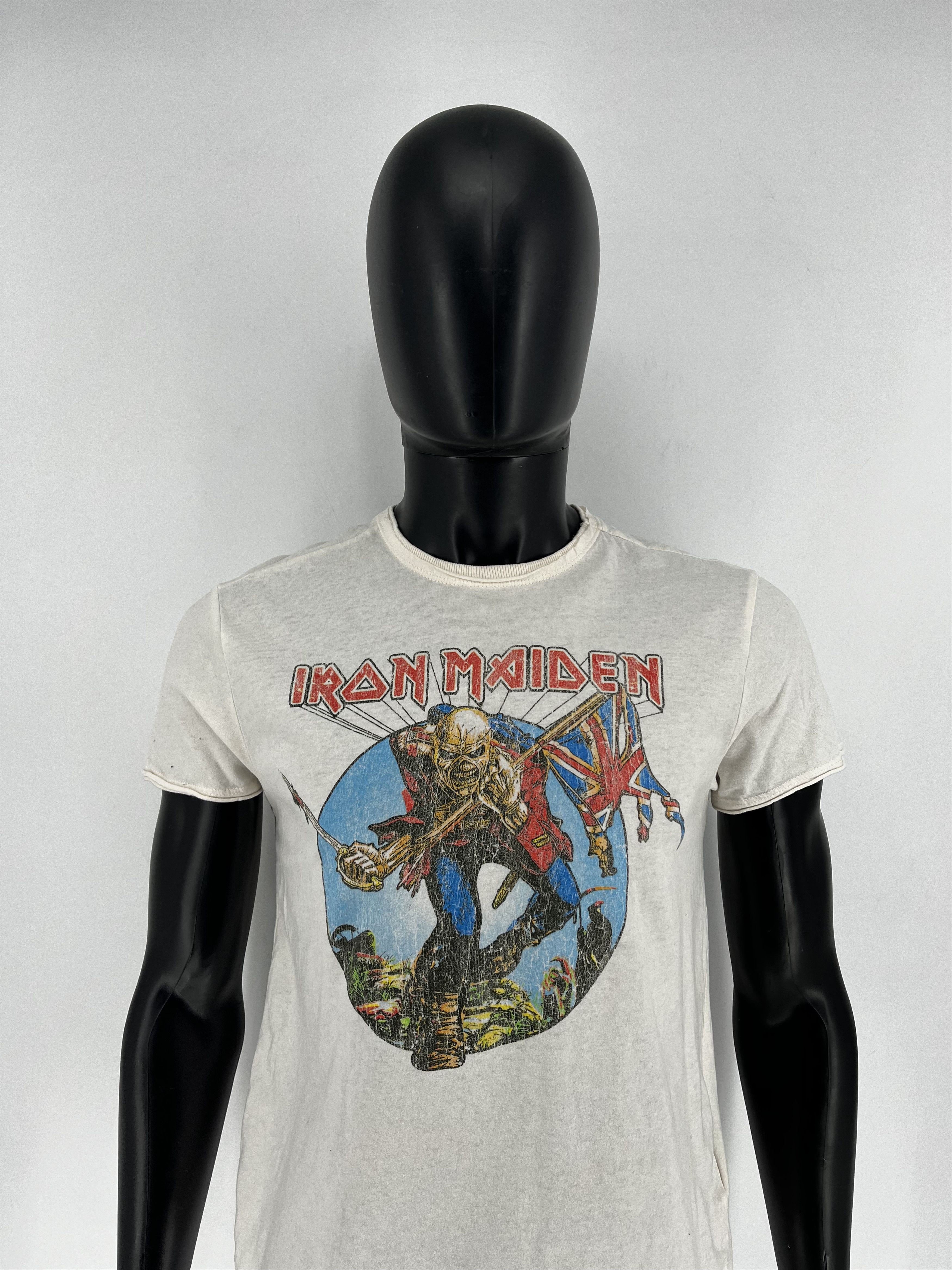 Vintage Y2k Iron Maiden Face Horror Tee Band Rock T Shirt Hoodie, Sweatshirt | PodTeesHub.com