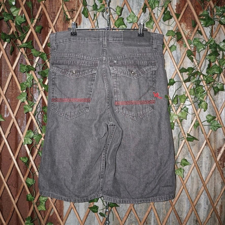 Rocawear 38 Vintage Y2k Rocawear Jay Z Embroider Hip Hop 00s Jorts T-Shirts, Hoodie, Sweatshirt