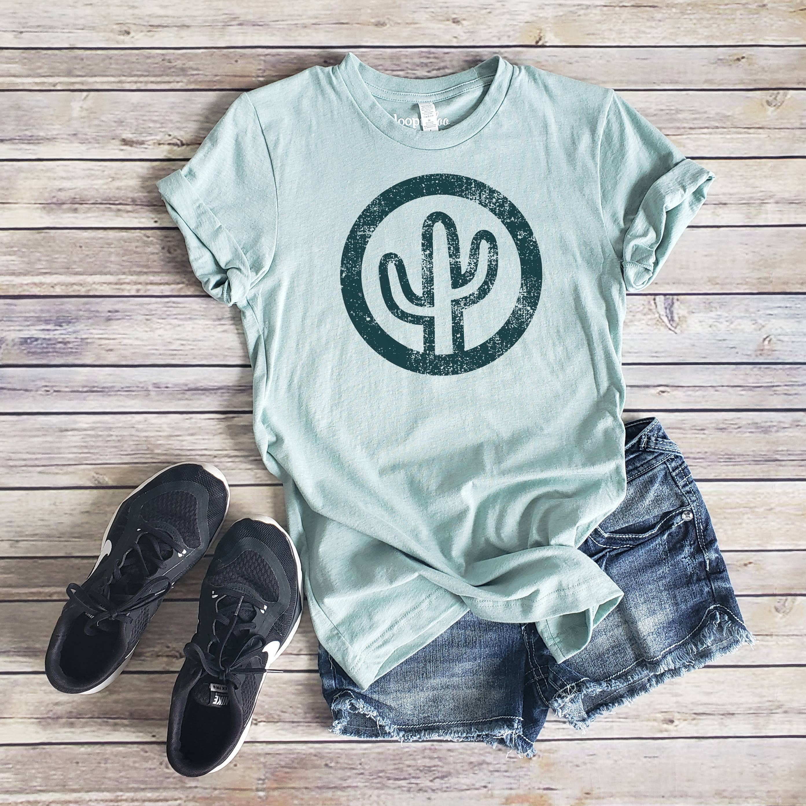 Minimalist Cactus Tee | Outdoor | Sizes XS-2XL Hoodie, Sweatshirt | PodTeesHub.com