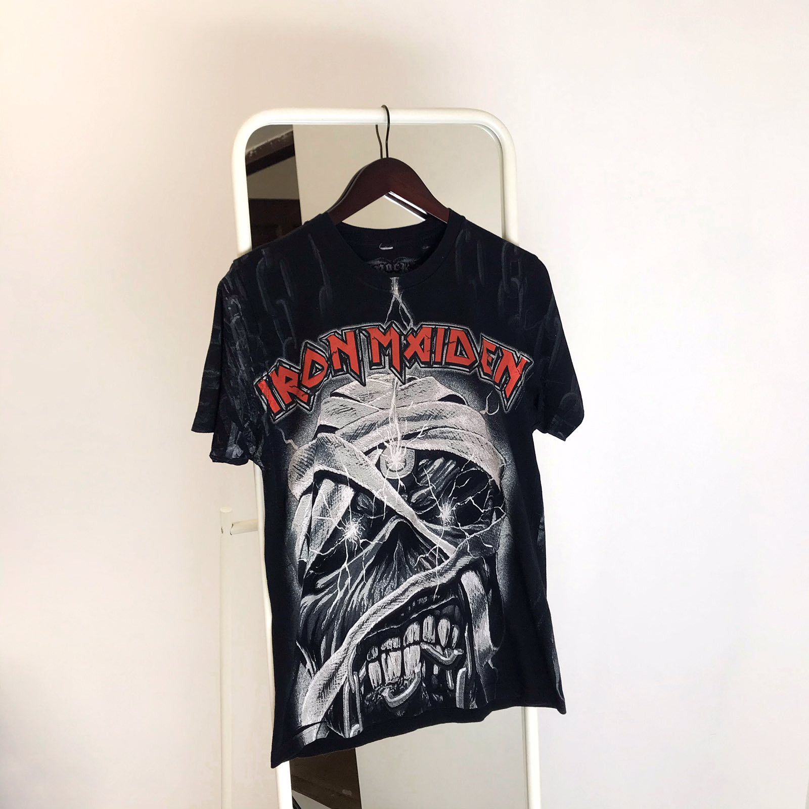 Vintage Iron Maiden All Over Print T Shirt 2008 Hoodie, Sweatshirt | PodTeesHub.com