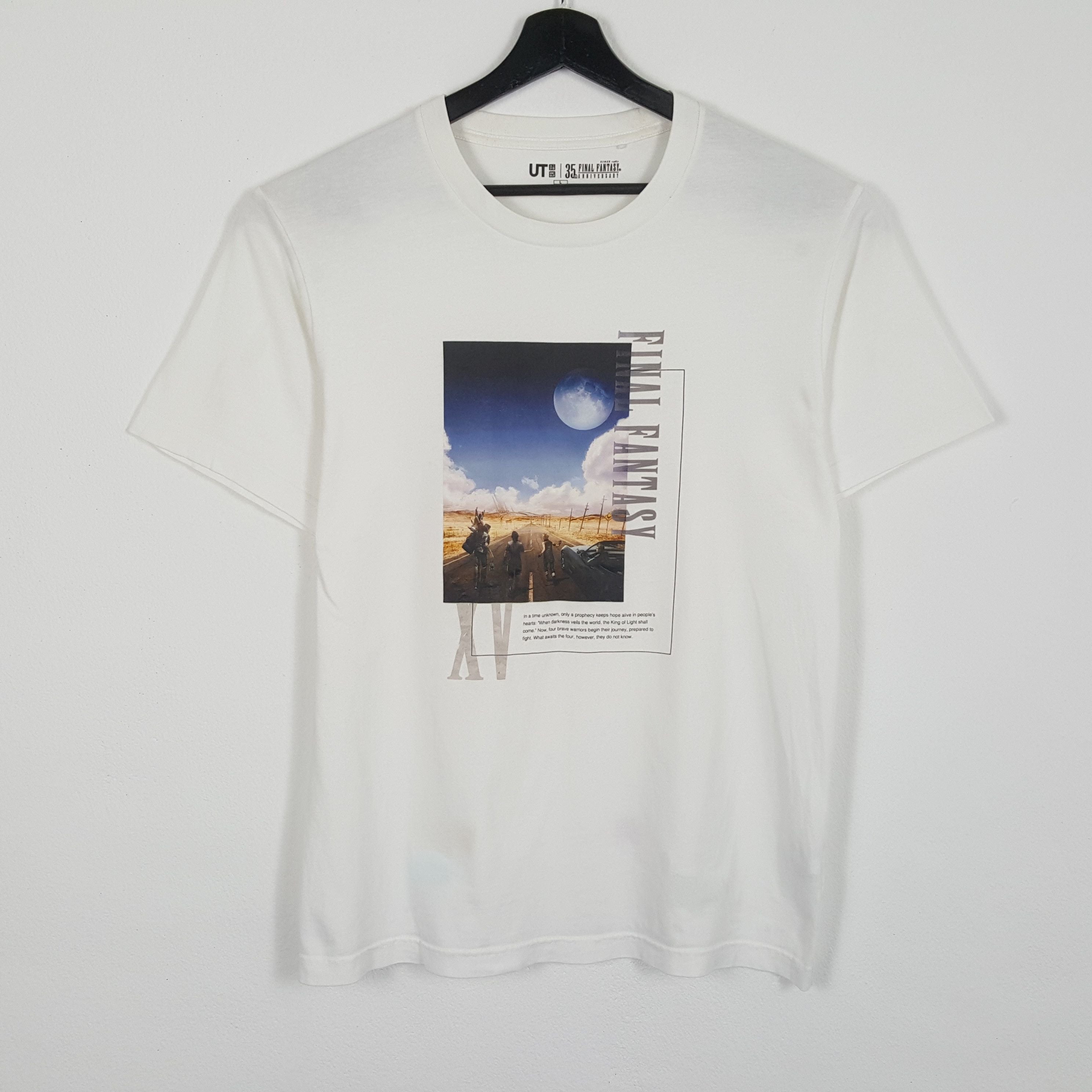 The Game 35th Final Fantasy Aniversary X Uniqlo Streetwear Tshirt Hoodie, Sweatshirt | PodTeesHub.com