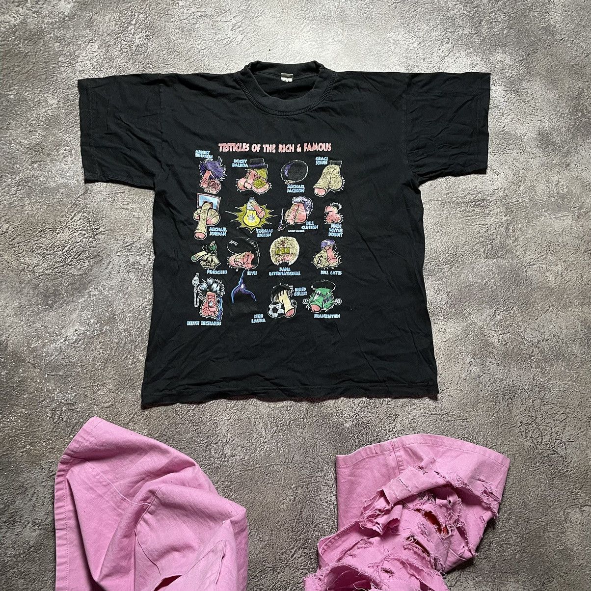 Vintage Y2k Adult Penis Art Porno Rich Slogan Funny Tee Hoodie, Sweatshirt | PodTeesHub.com
