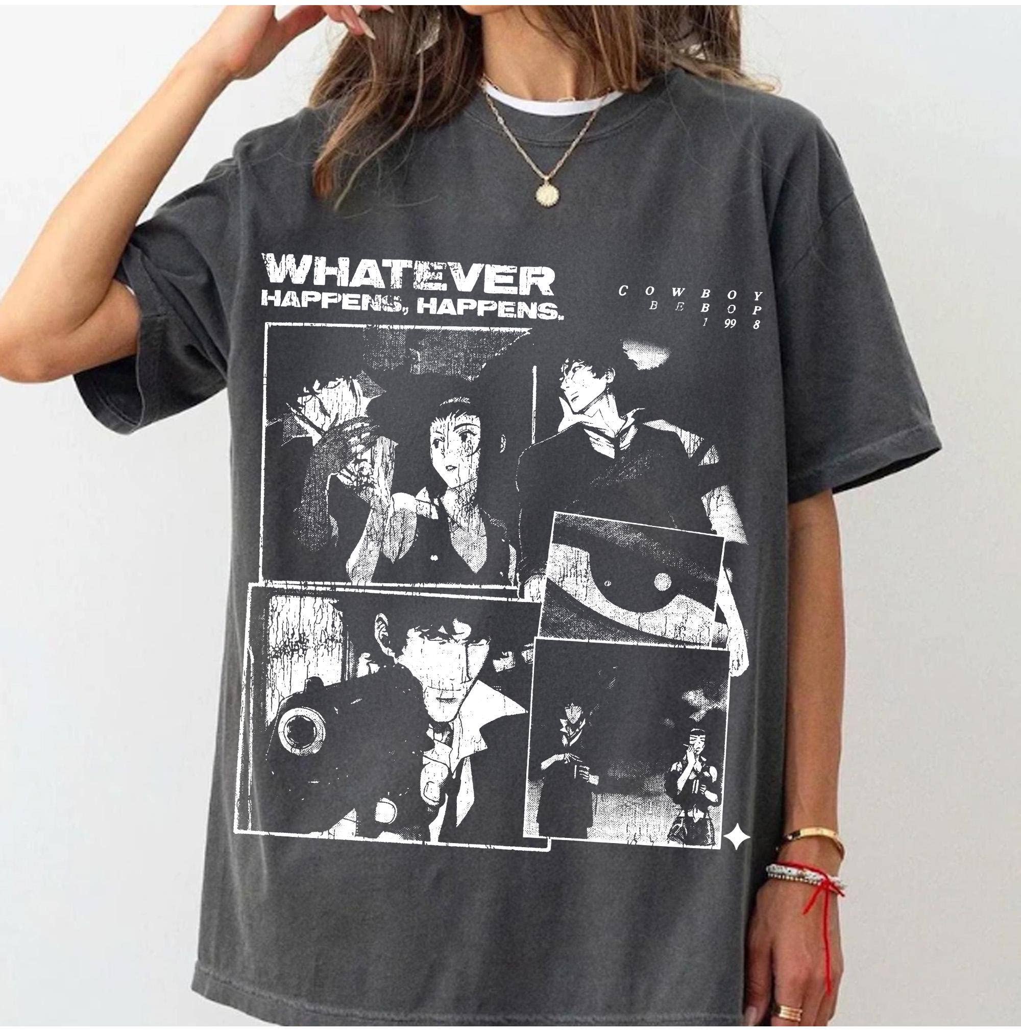Vintage Cowboy Bebop Anime Graphic Shirt Hoodie, Sweatshirt | PodTeesHub.com