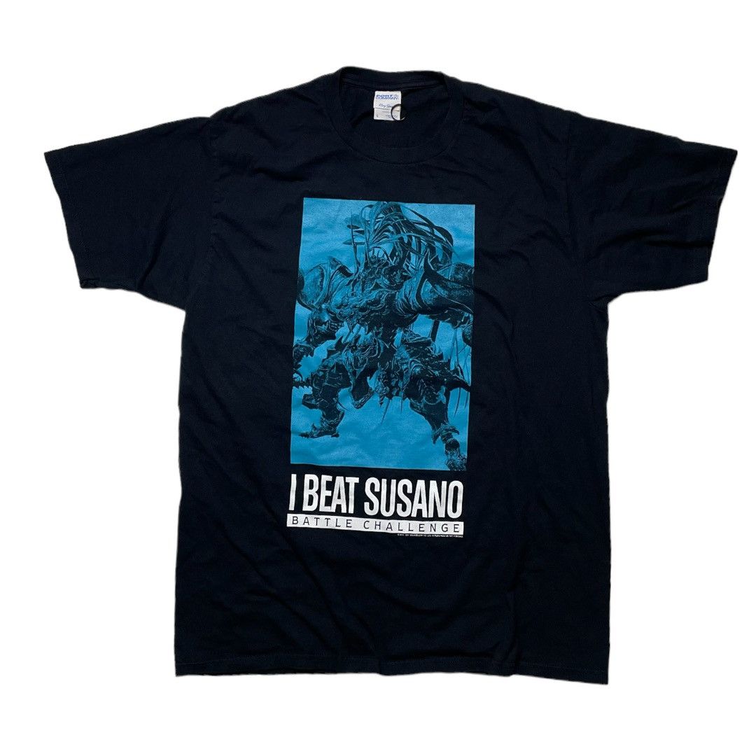 Vintage Final Fantasy I Beat Susano Tee Promo Tee Hoodie, Sweatshirt | PodTeesHub.com