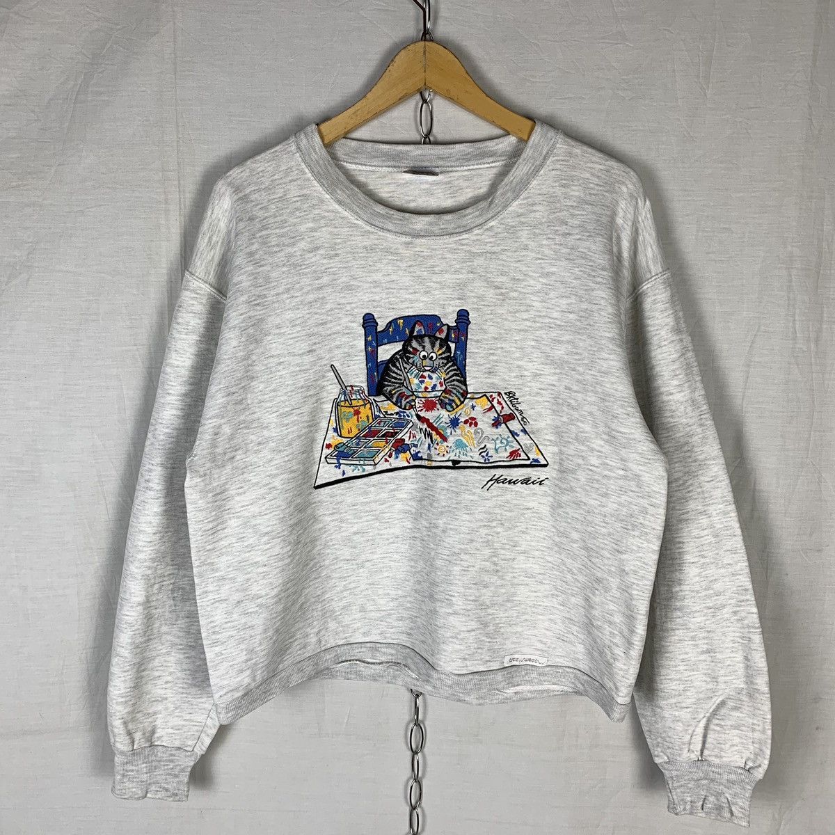 Vintage Crazy Shirts Sweatshirt Crewneck Hoodie | PodTeesHub.com