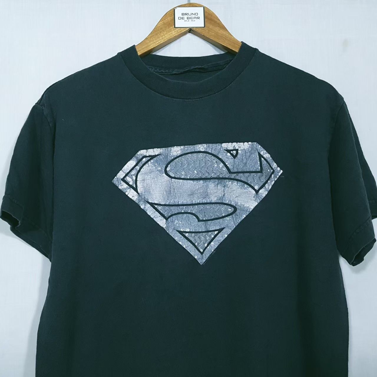Vintage 2001 S Superman Shirt Movie Hoodie, Sweatshirt | PodTeesHub.com