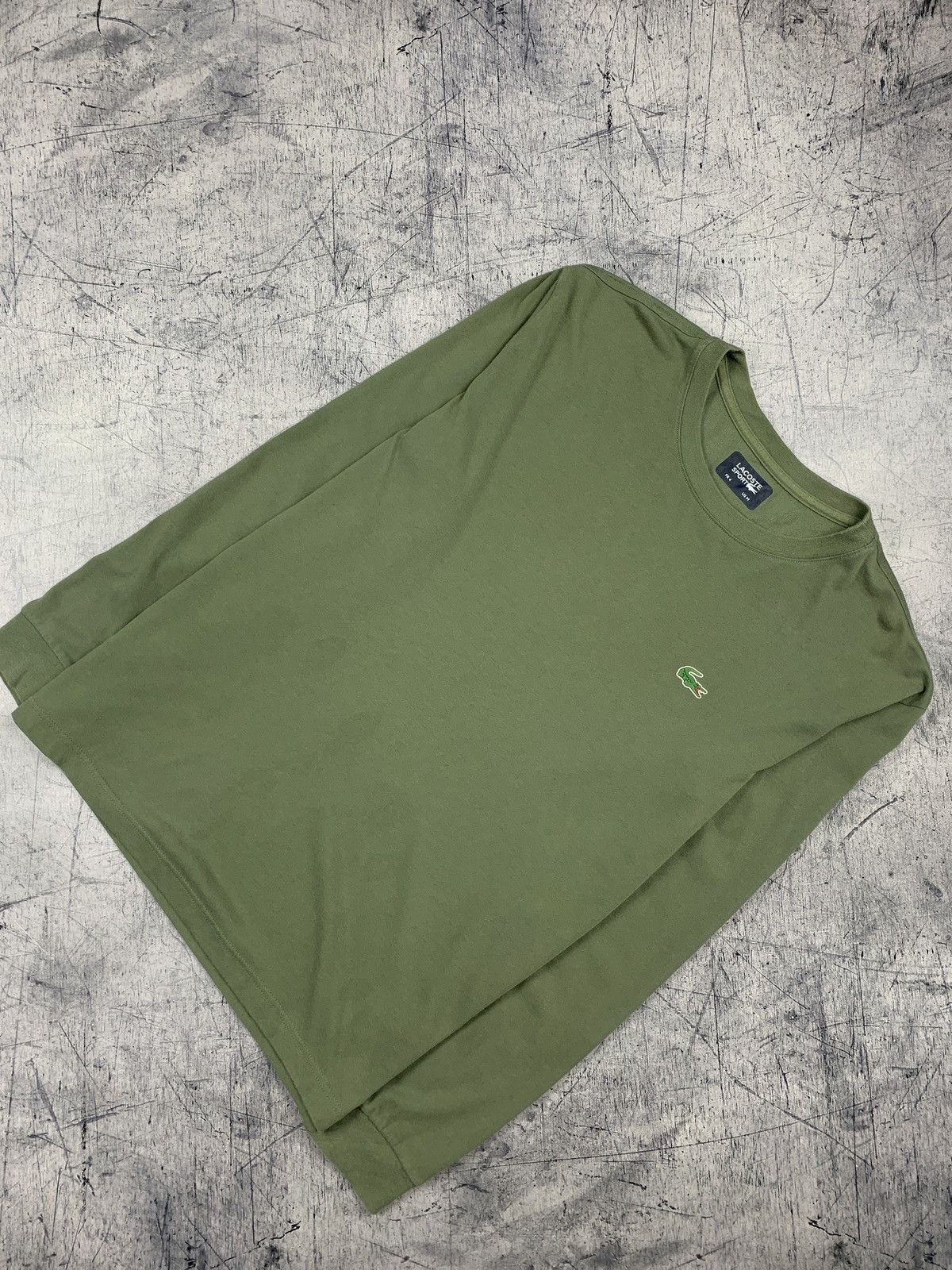 Lacoste Sport Designer Streetwear Longsleeve T Shirt Size M Hoodie, Sweatshirt | PodTeesHub.com