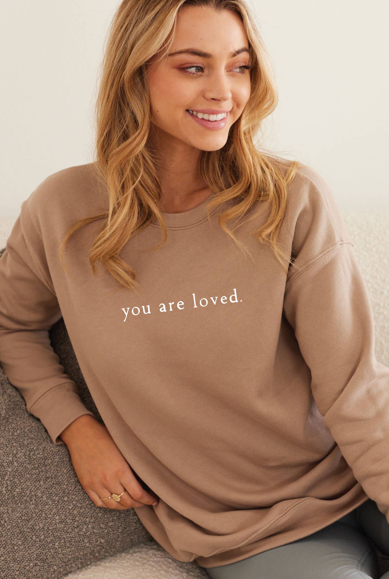You Are Loved. Graphic Sweatshirt T-Shirts, Hoodie | PodTeesHub.com