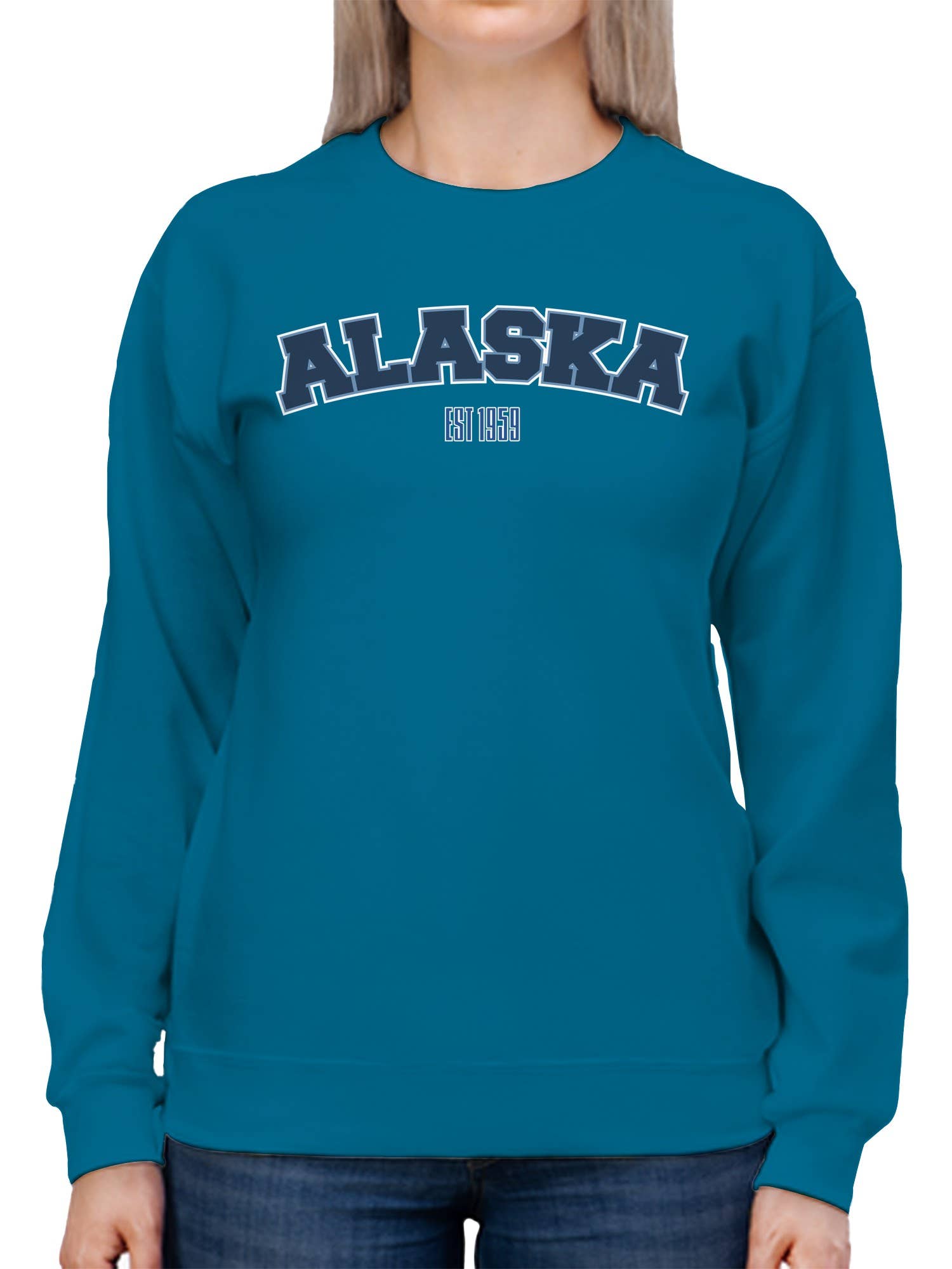 Alaska Est 1959 Women's Sweatshirt T-Shirts, Hoodie | PodTeesHub.com