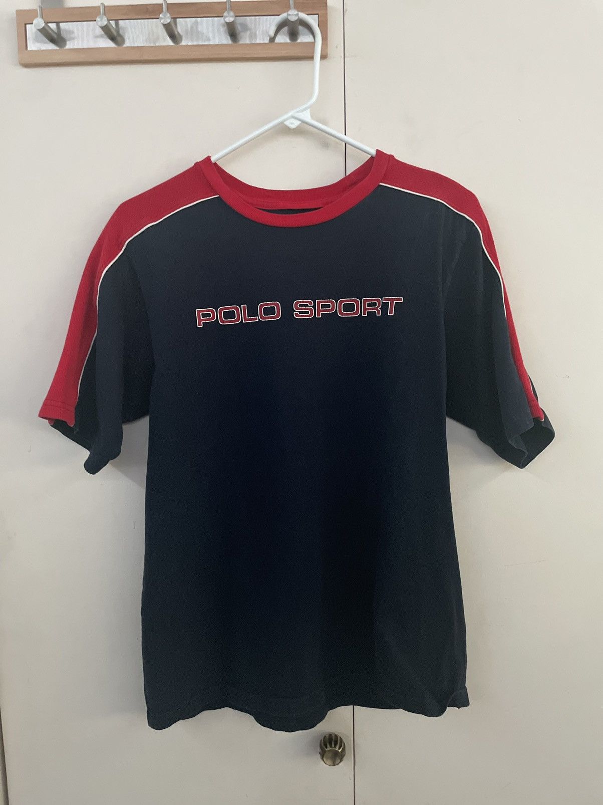 Vintage 90s Polo Sport Tee Red Hoodie, Sweatshirt | PodTeesHub.com