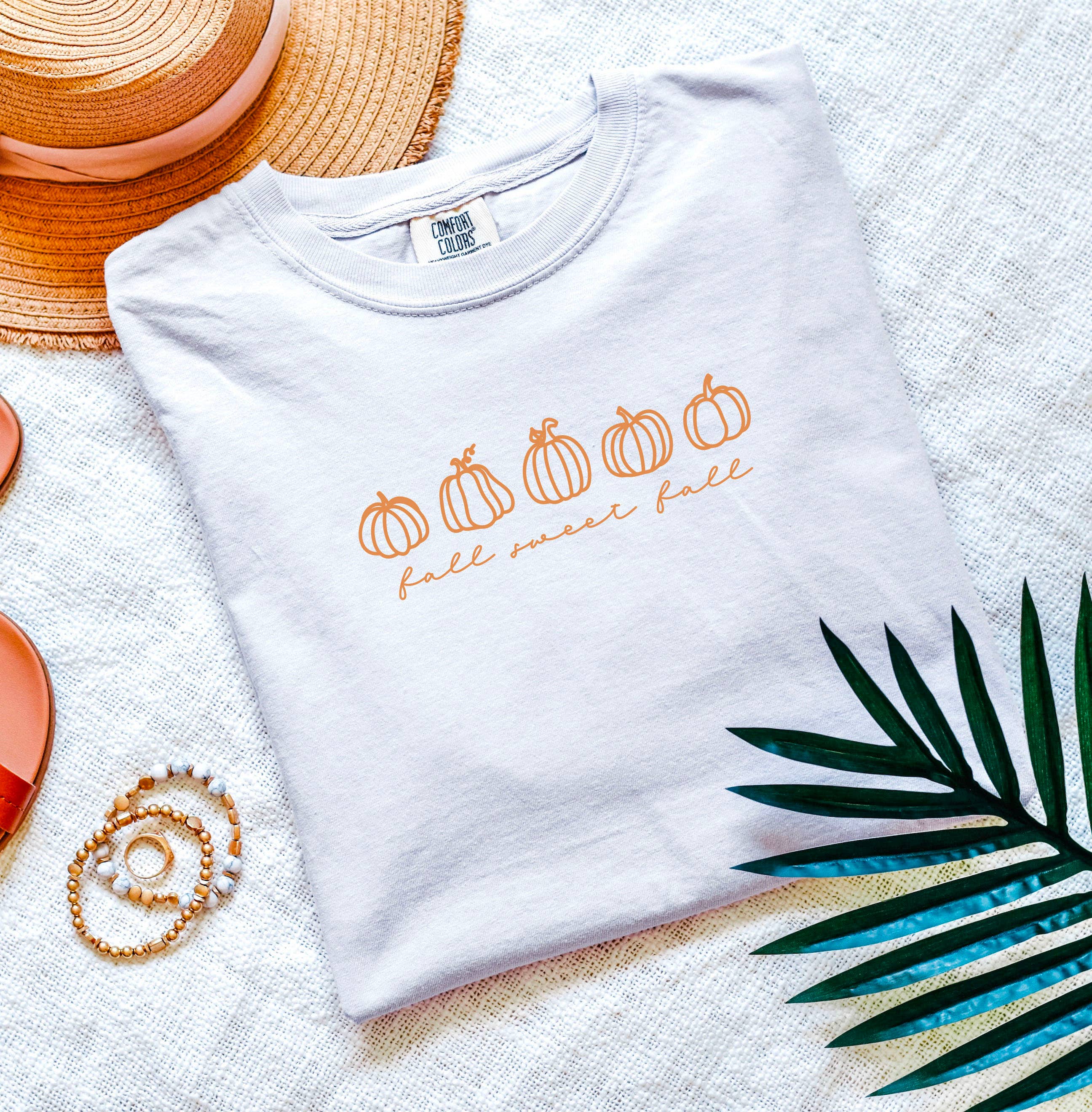 Fall Sweet Fall, Pumpkin Shirt, Fall Vibes, Fall Shirt Hoodie, Sweatshirt | PodTeesHub.com