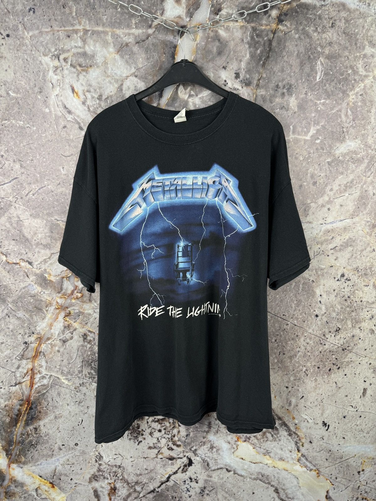 S Metallica Ride Lightning Black Size Xxxl T-Shirts, Hoodie, Sweatshirt