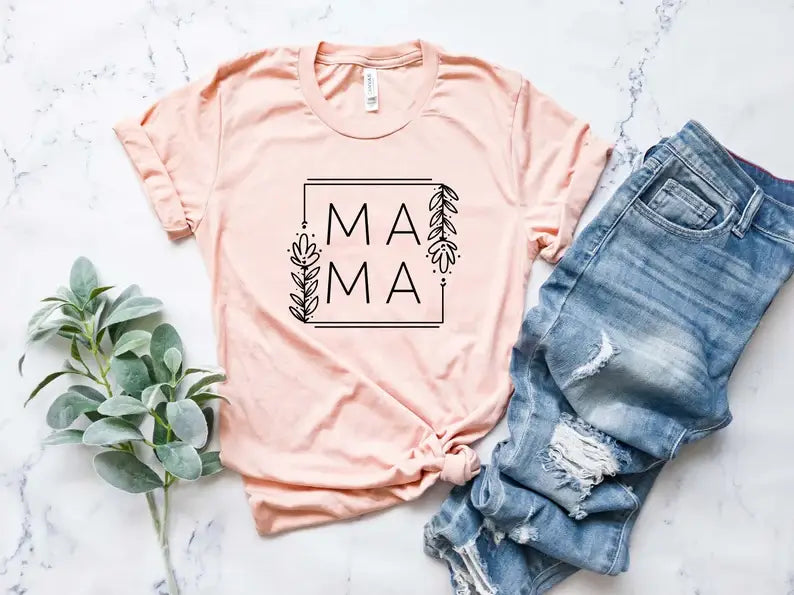 Floral Mama T-Shirt Hoodie, Sweatshirt | PodTeesHub.com