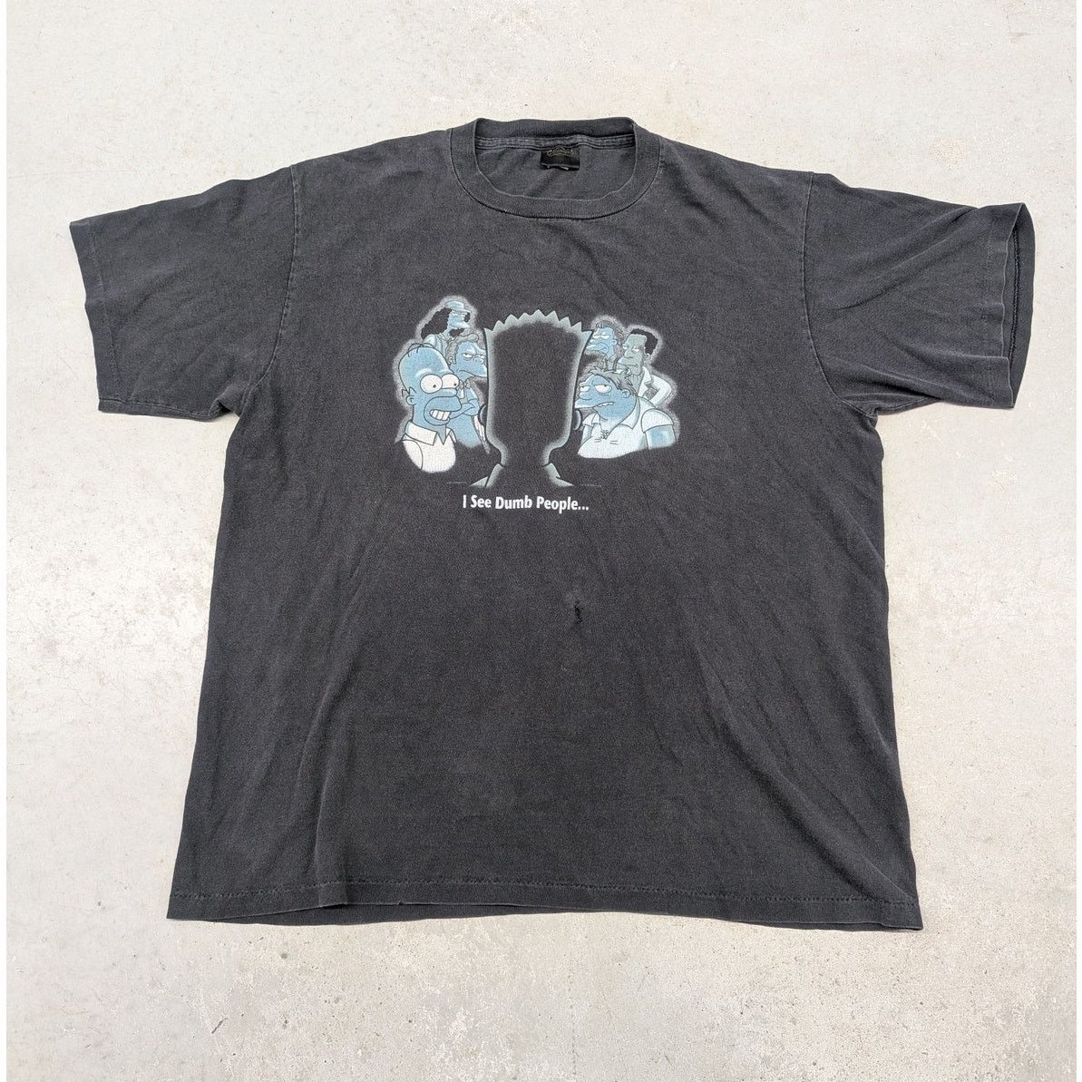 The Simpsons X Vintage Y2k Simpson I See Dumb People Bart T Shirt Hoodie, Sweatshirt | PodTeesHub.com