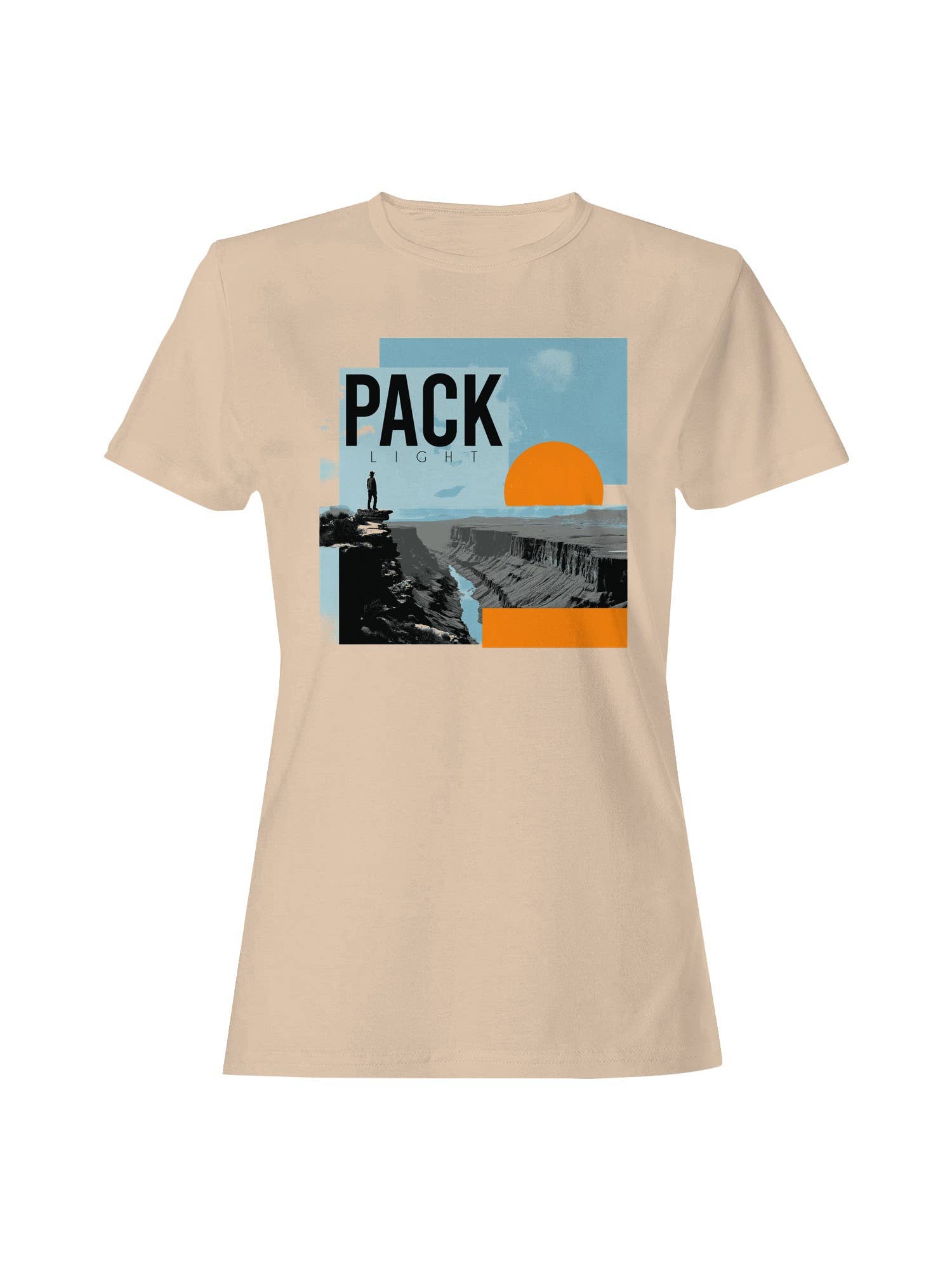 Adventure Awaits: Pack Light Women's T-Shirt Hoodie, Sweatshirt | PodTeesHub.com