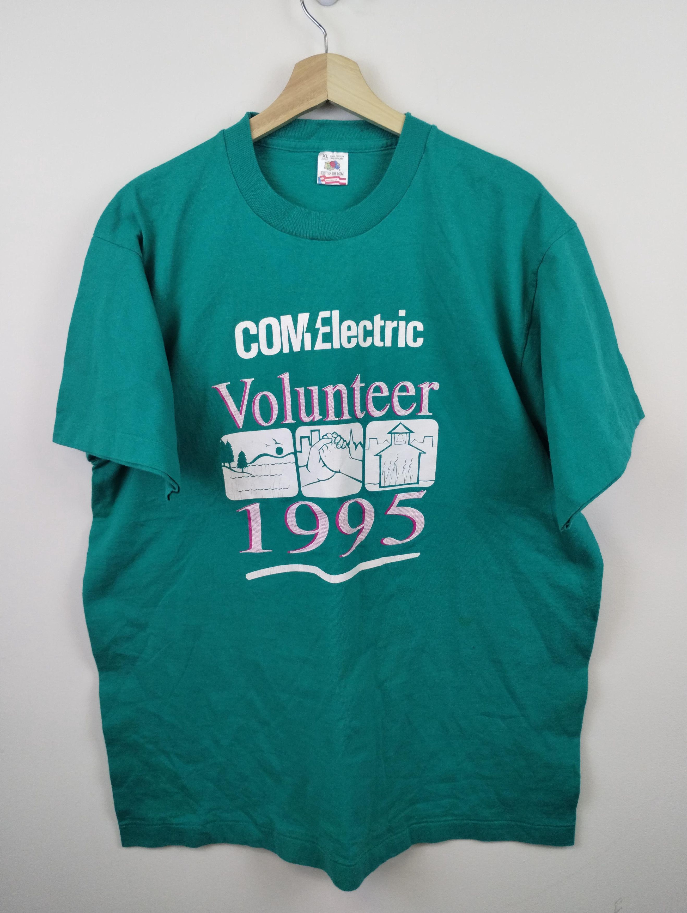 Vintage Fotl 1995 Volunteer Graphic Tee Hoodie, Sweatshirt | PodTeesHub.com
