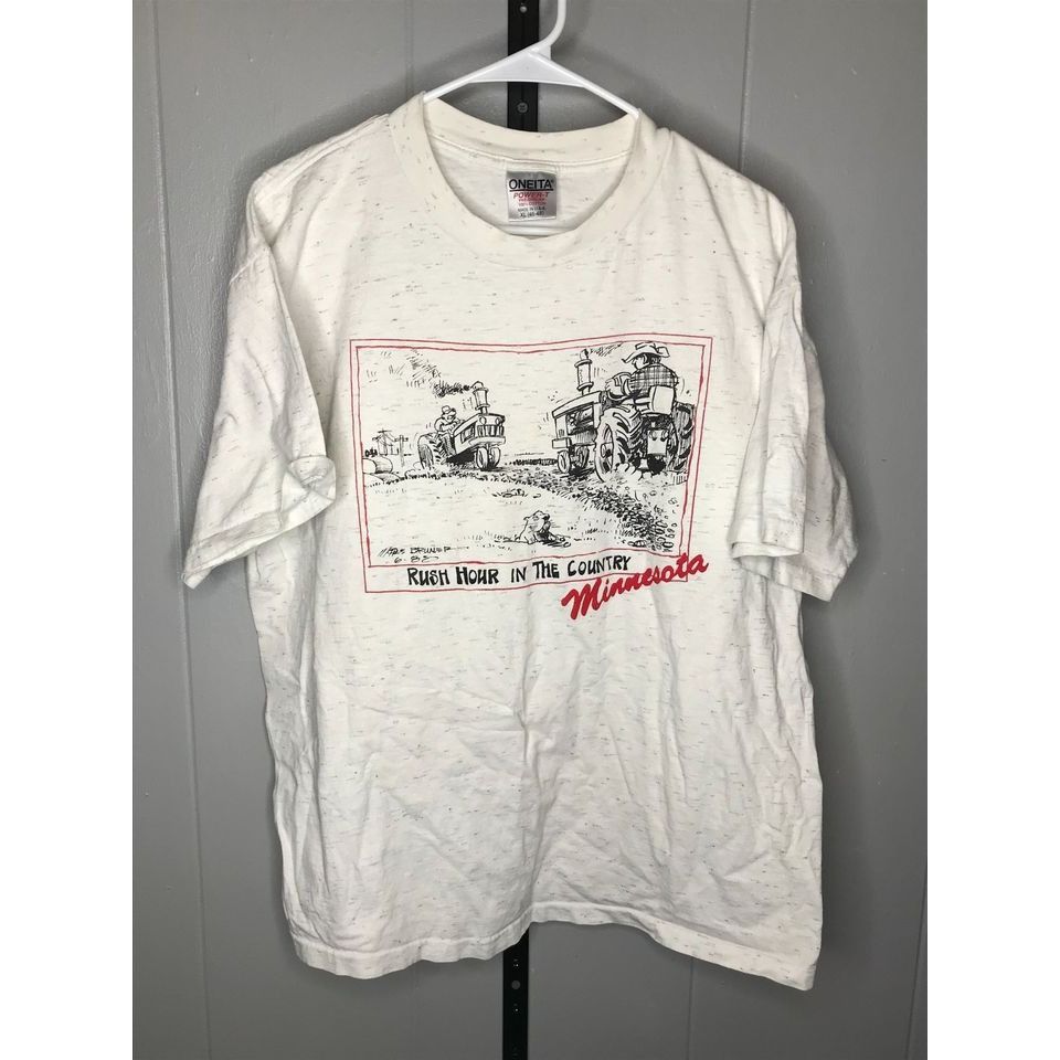 Vintage Minnesota Farming Country Double Side Funny T Shirt Hoodie, Sweatshirt | PodTeesHub.com