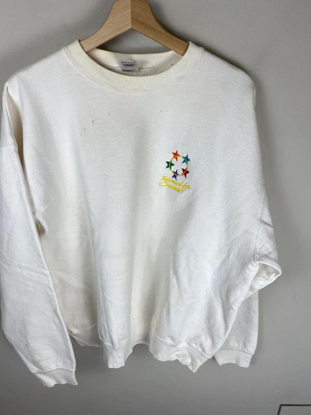 Vintage Crewneck Teamed For Success Vintage Sweatshirt T-Shirts, Hoodie | PodTeesHub.com