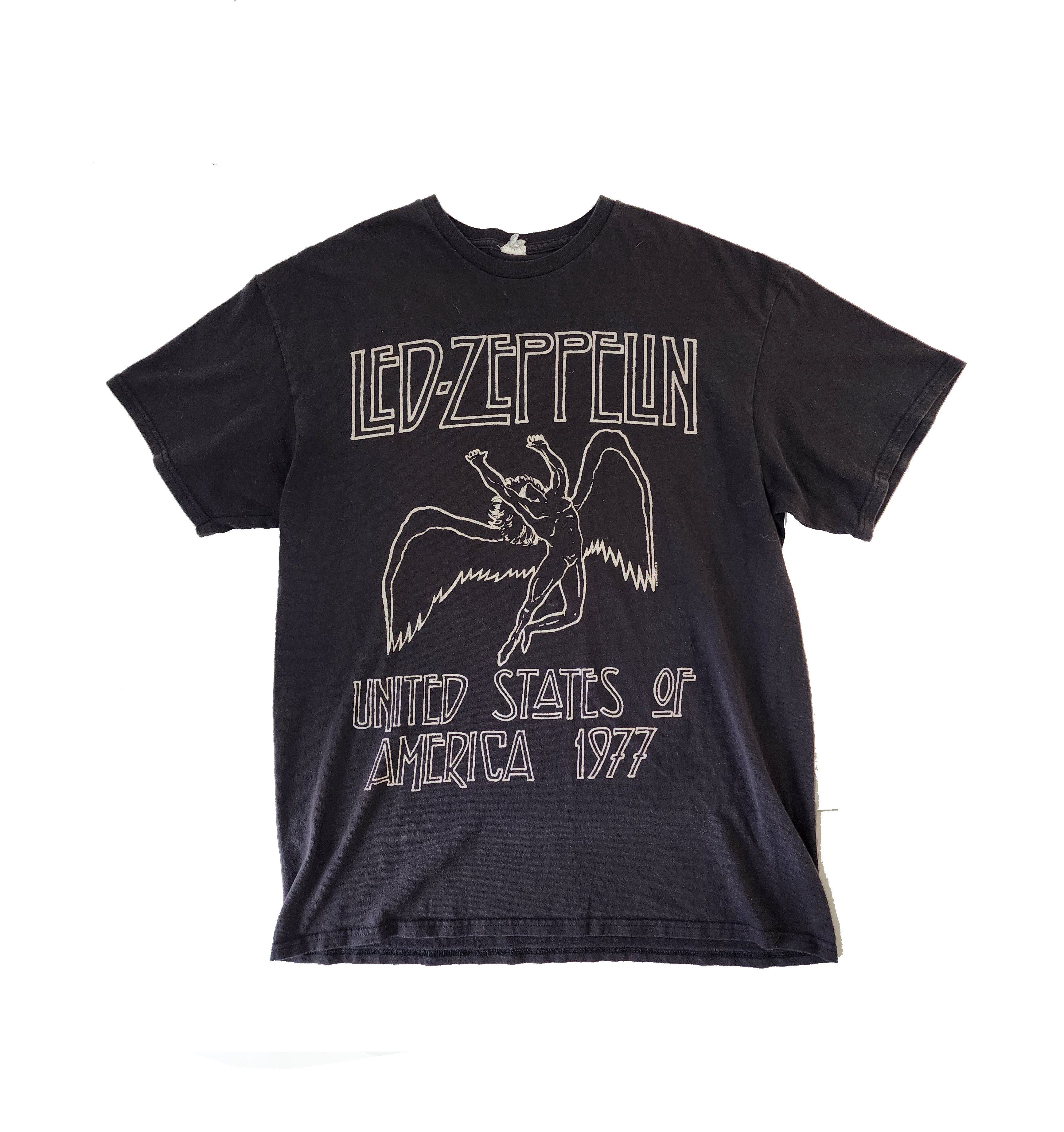 Real Vintage Led Zeppelin Tee Hoodie, Sweatshirt | PodTeesHub.com