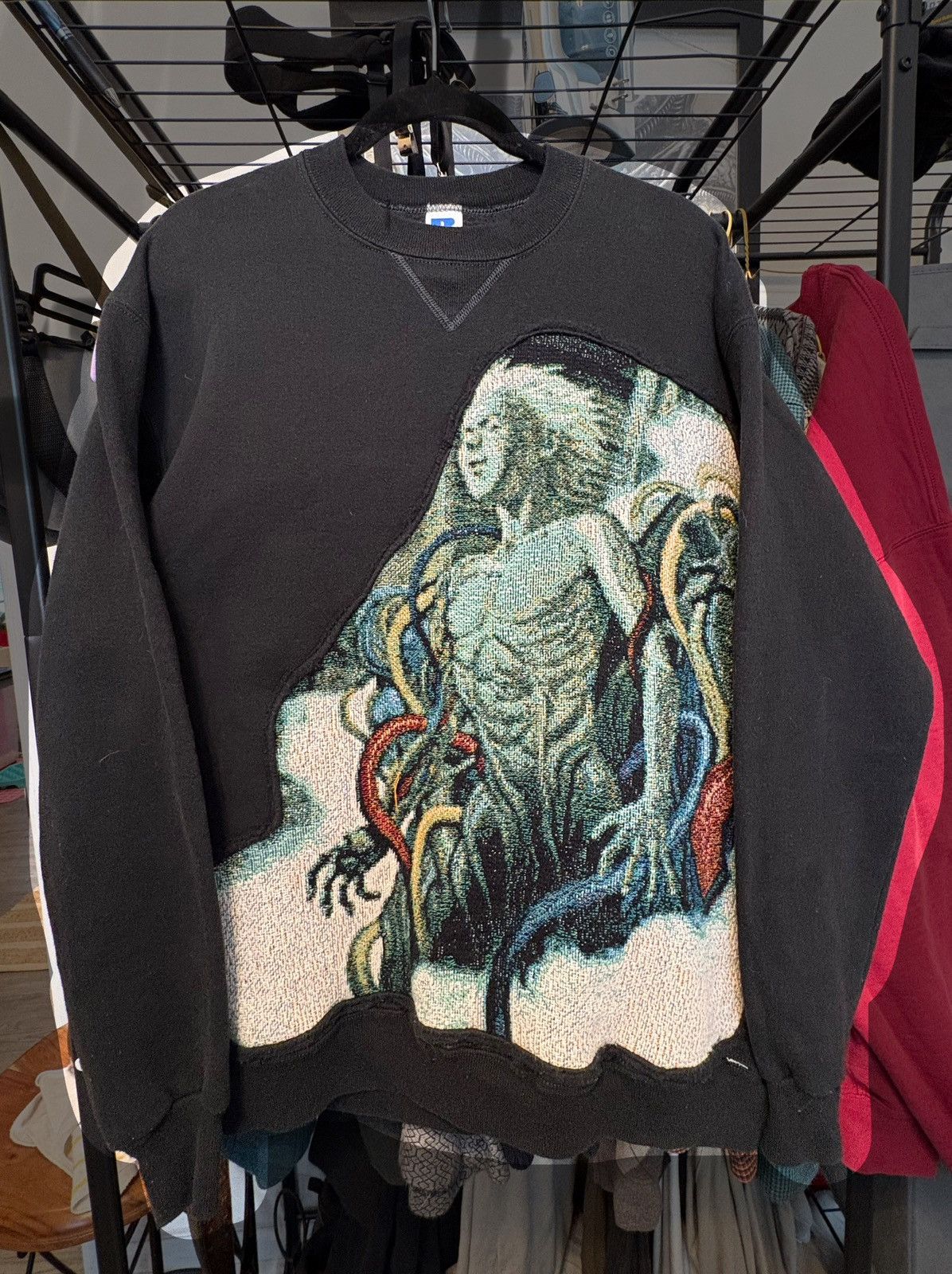 Russell Athletic Custom Vintage Russell Athletic Sweatshirt Akira Tapestry T-Shirts, Hoodie | PodTeesHub.com