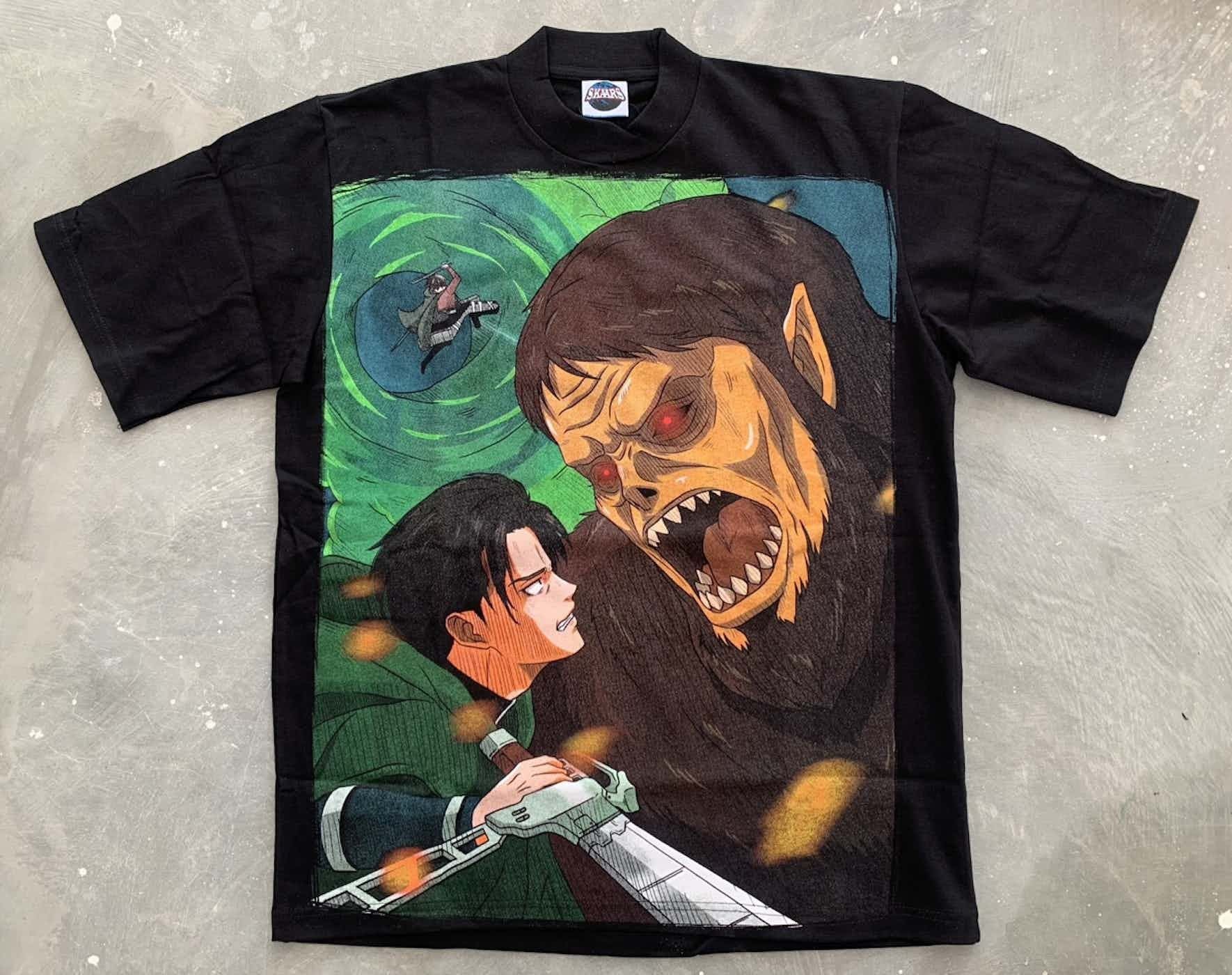 Anime Modern Bootleg Attack On Titan Tee By Skaars Hoodie, Sweatshirt | PodTeesHub.com
