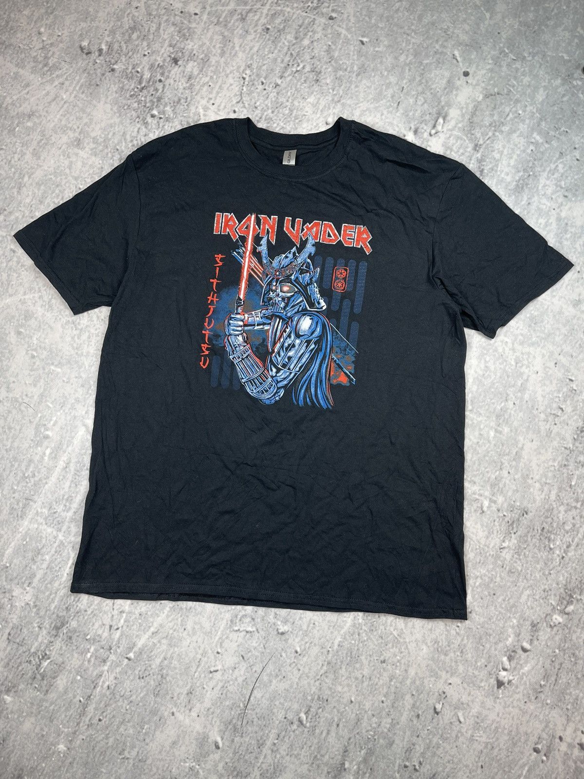 Maiden Iron Maiden Gildan Tee Samurai Hoodie, Sweatshirt | PodTeesHub.com