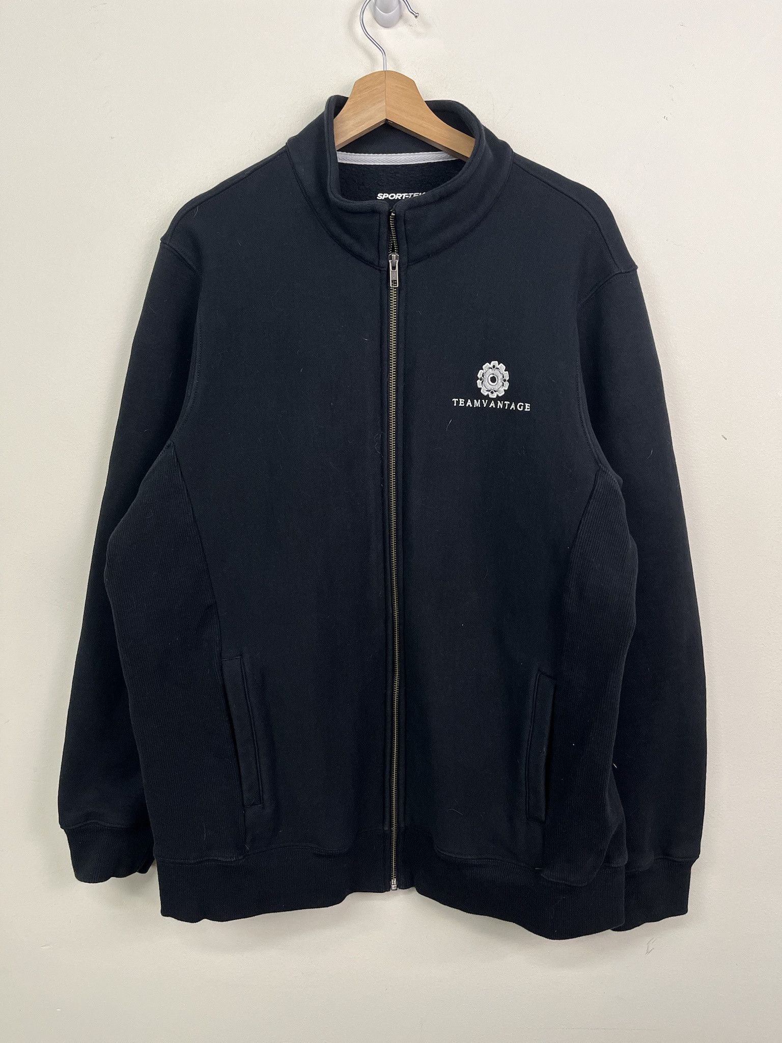 Vintage Zip Team Vantage Black Zip Size Xl T-Shirts, Hoodie, Sweatshirt