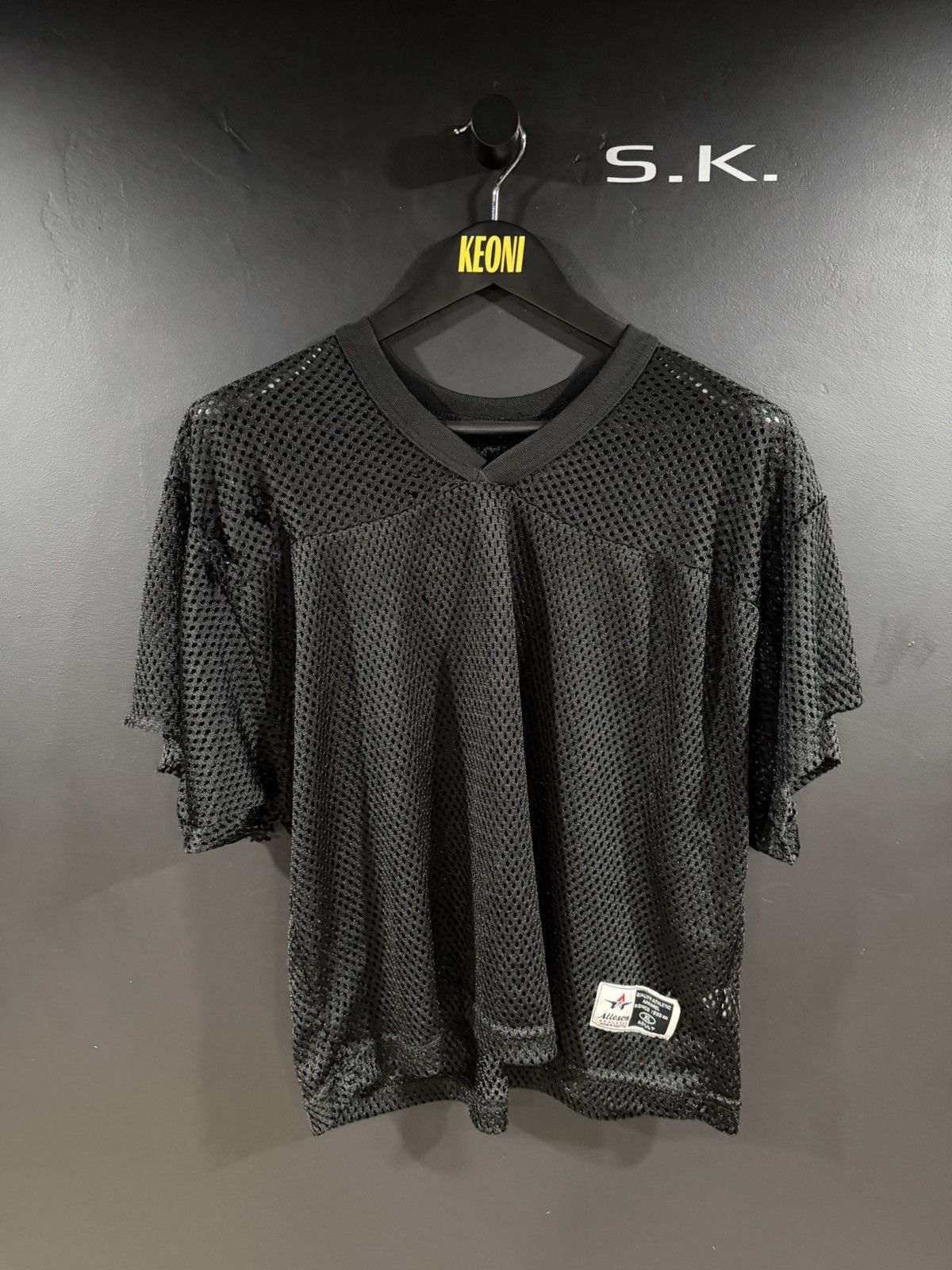 1990s Vintage Mesh Football Practice Distressed Jersey Xl T-Shirts, Hoodie, Sweatshirt | PodTeesHub.com