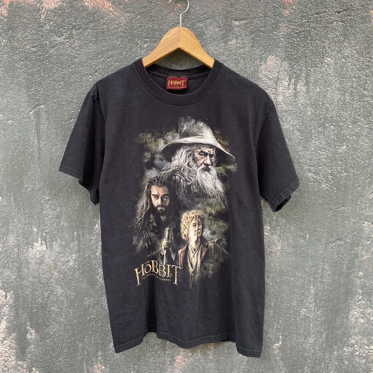 Vintage Faded Y2k The Hobbit An Unexpected Journey Movie Tee Hoodie, Sweatshirt | PodTeesHub.com