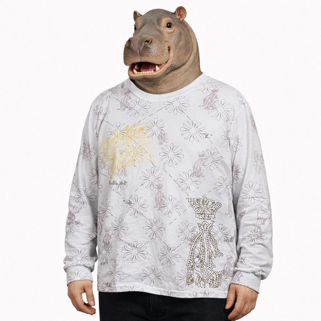 Ed Hardy Christian Audigier Ed Hardy Y2k Monogram Long Sleeve T Shirt Hoodie, Sweatshirt | PodTeesHub.com