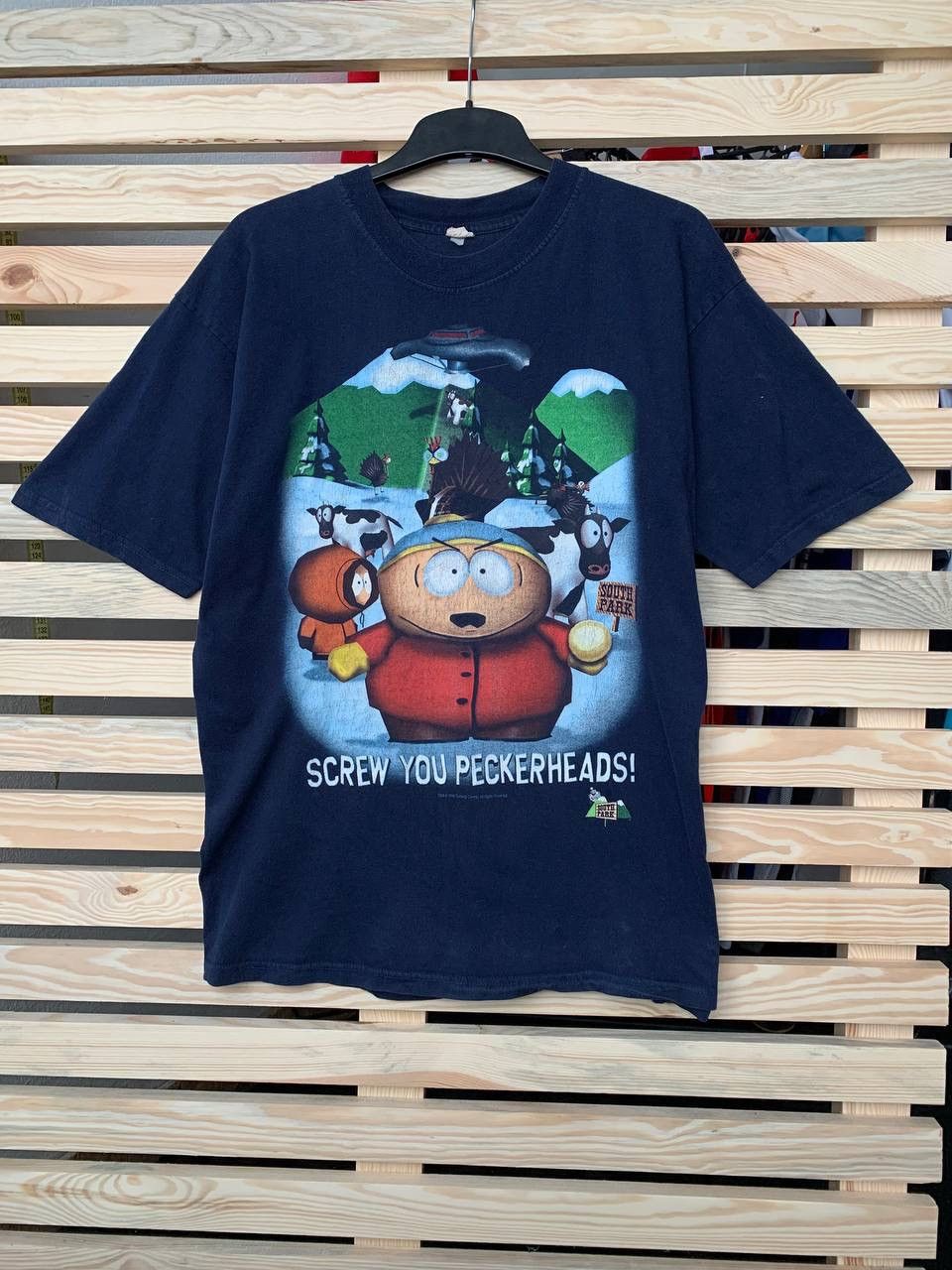 Vintage 1998 South Park Screw You Graphic Tee Hoodie, Sweatshirt | PodTeesHub.com