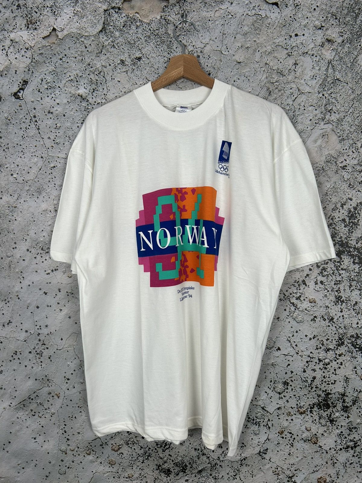 Vintage 1994 Lillehammer Olympic Games Archive Graphic Tee Hoodie, Sweatshirt | PodTeesHub.com