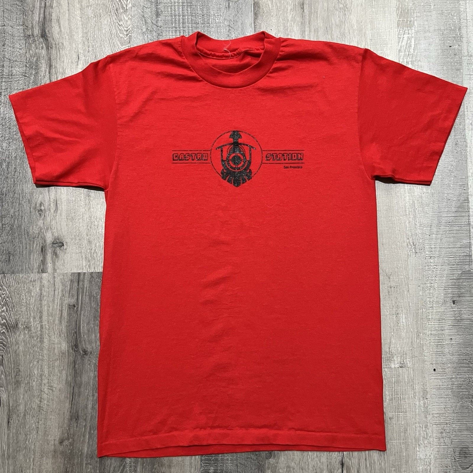 Vintage Vtg Castro Station San Francisco Train Shirt 80s Railroad Hoodie, Sweatshirt | PodTeesHub.com