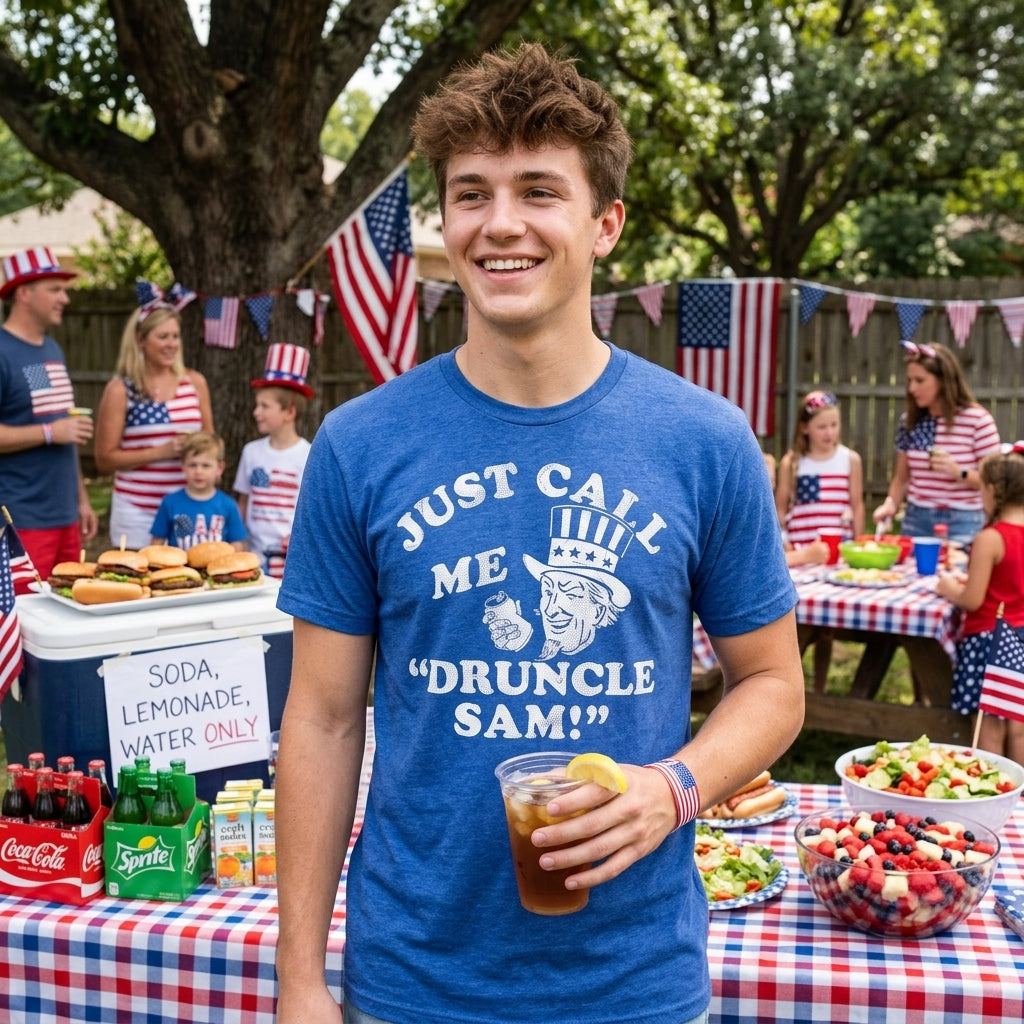 Druncle Sam Men's T Shirt