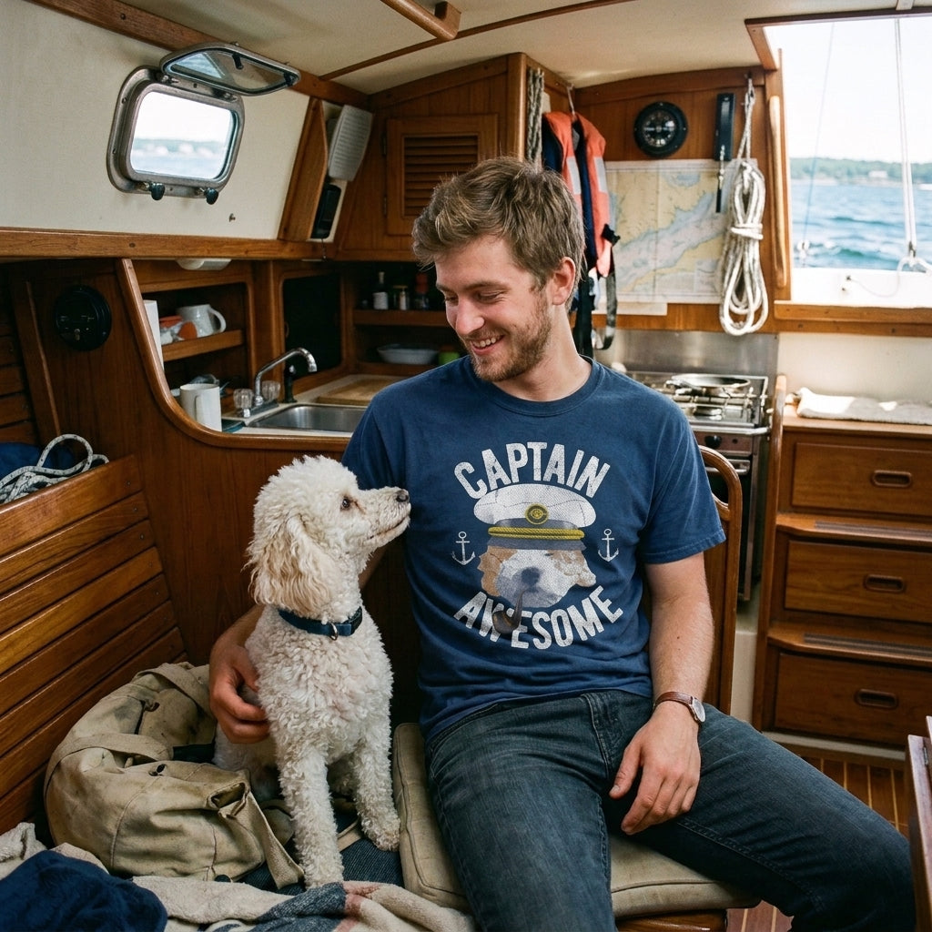 Captain Awesome Men's T Shirt
