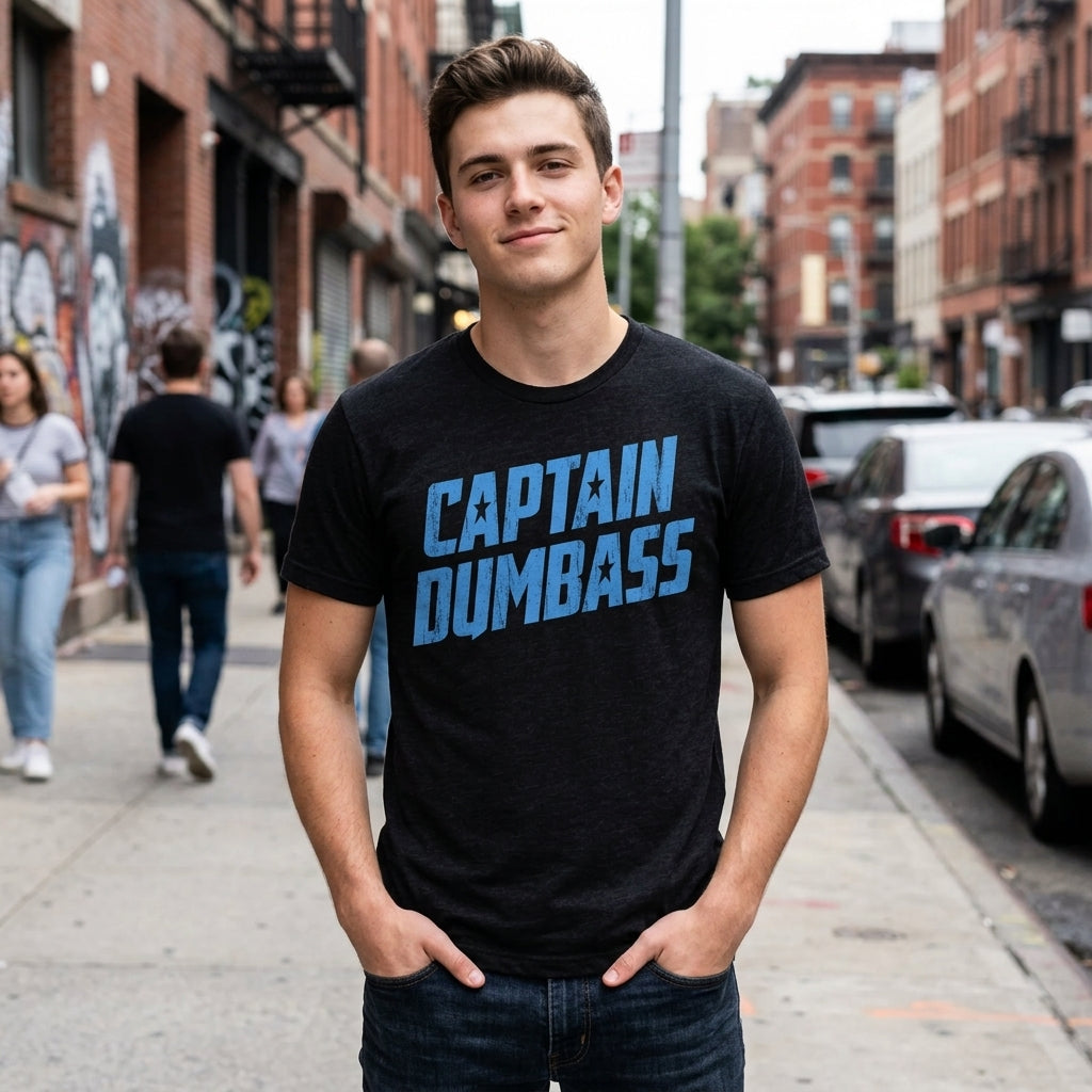 Captain Dumbass Men's T Shirt